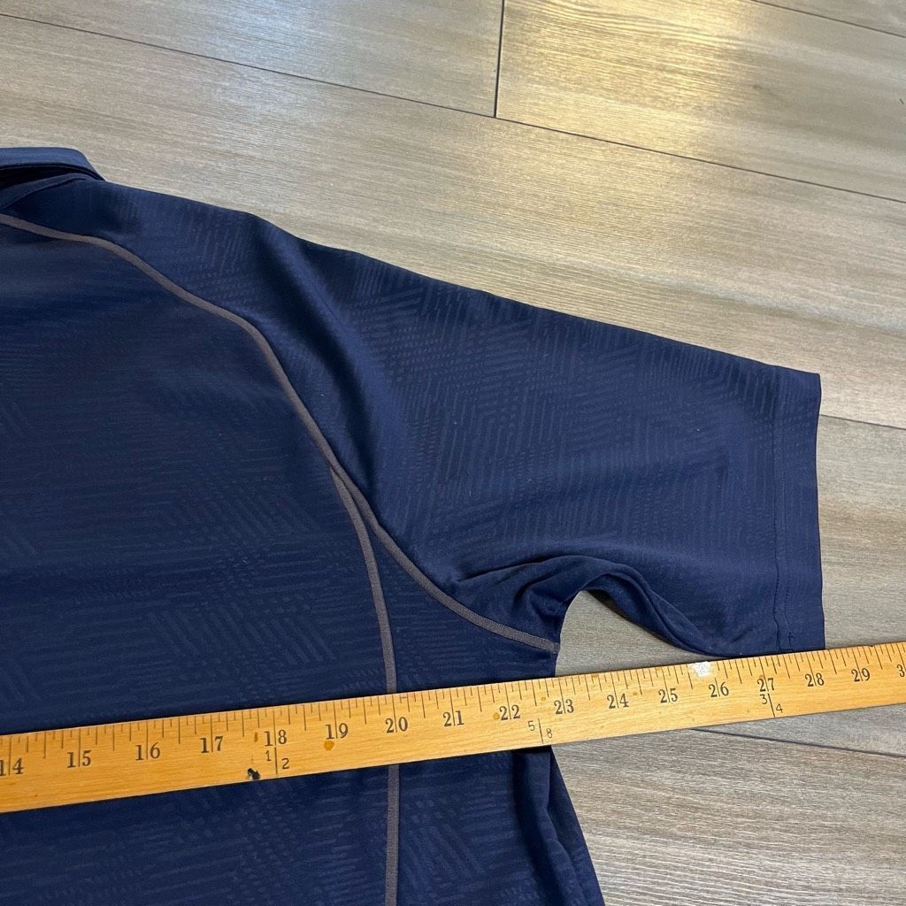 Under Armour Under Armour Auburn Navy Athletic Polo Shirt Men Large Bin E Size US L / EU 52-54 / 3 - 6 Thumbnail