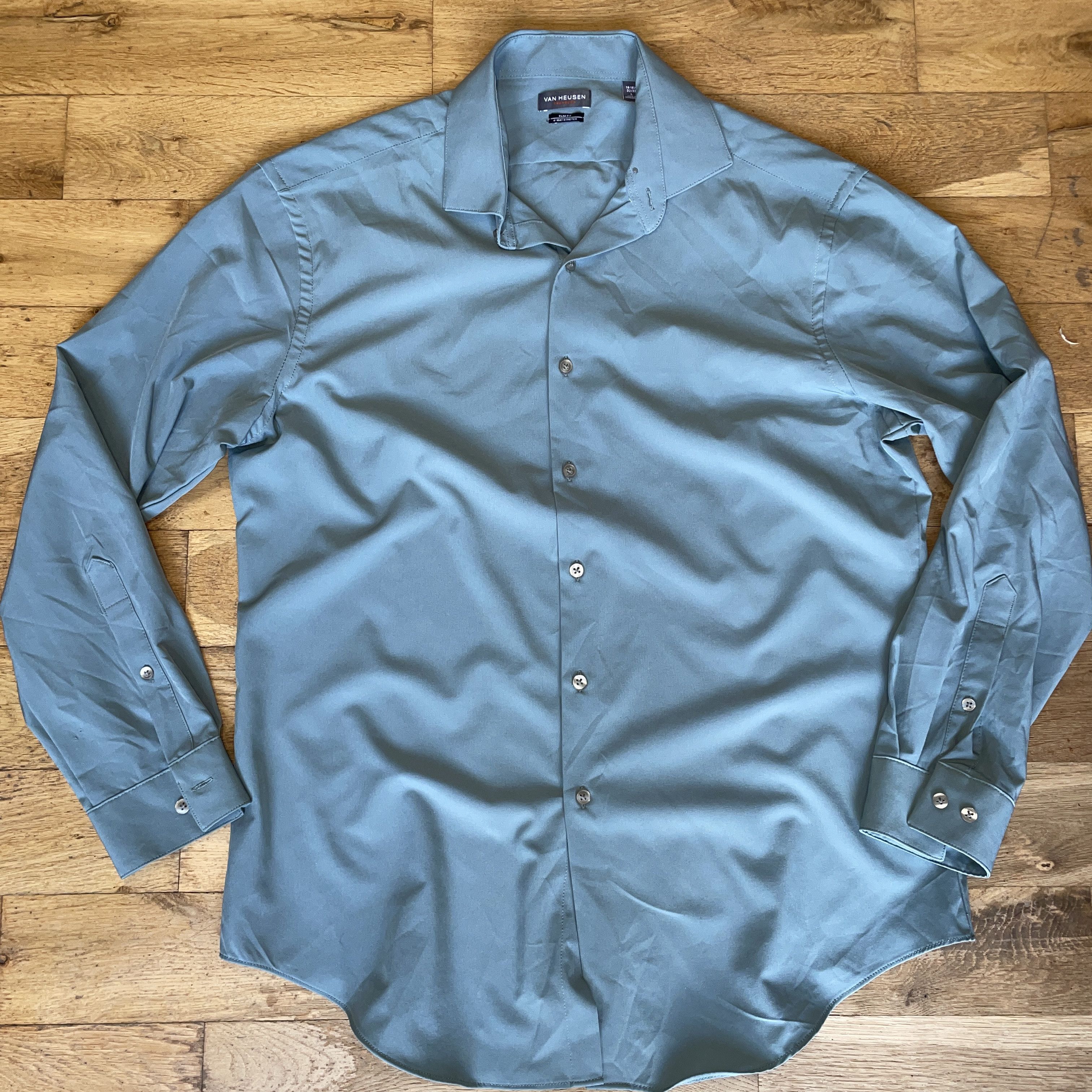 Van Heusen Van Heusen Traveller Men's Elegant Fashion Shirt Size XL Size US XL / EU 56 / 4 - 1 Thumbnail