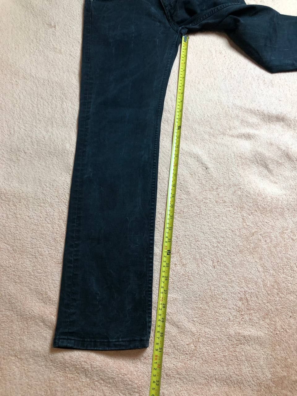 Levi's Vintage Levi's 519 Jeans Straight Leg Dark Wash Denim JEANS Size US 32 / EU 48 - 9 Thumbnail