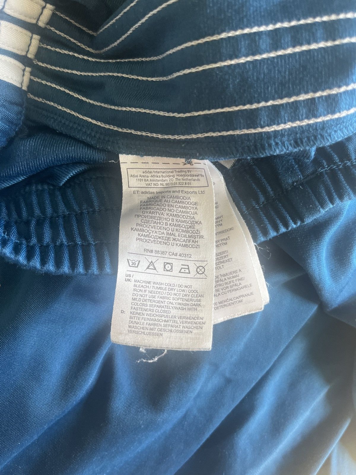 Adidas Adidas Turquoise Sweatpants Size US 32 / EU 48 - 3 Thumbnail