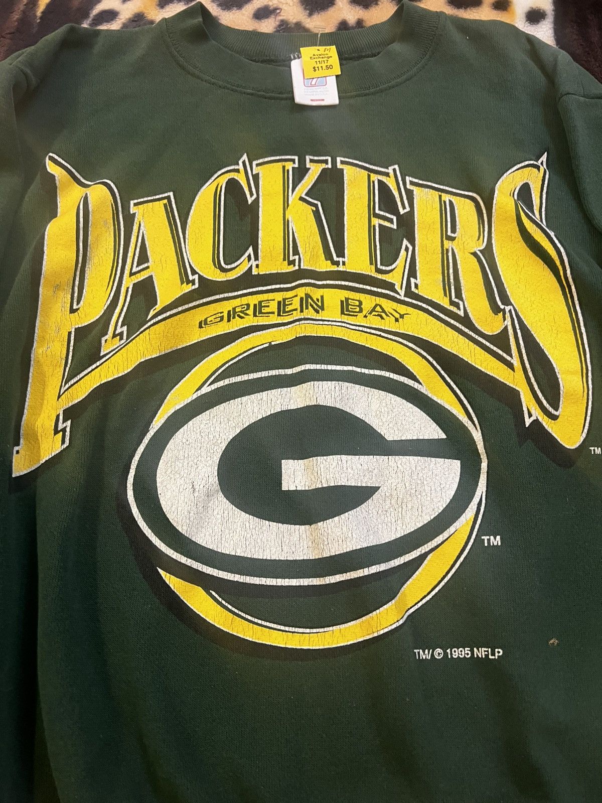 Vntg deals 1995 NFLP packers