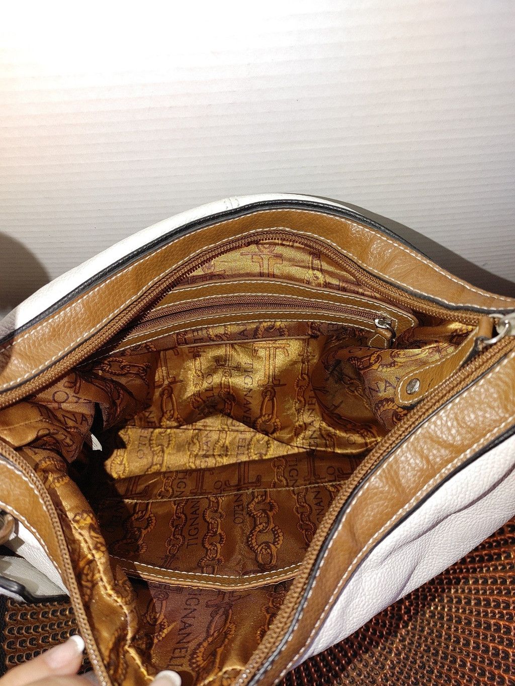 tigha Tignanello Leather Bag Size ONE SIZE - 8 Thumbnail