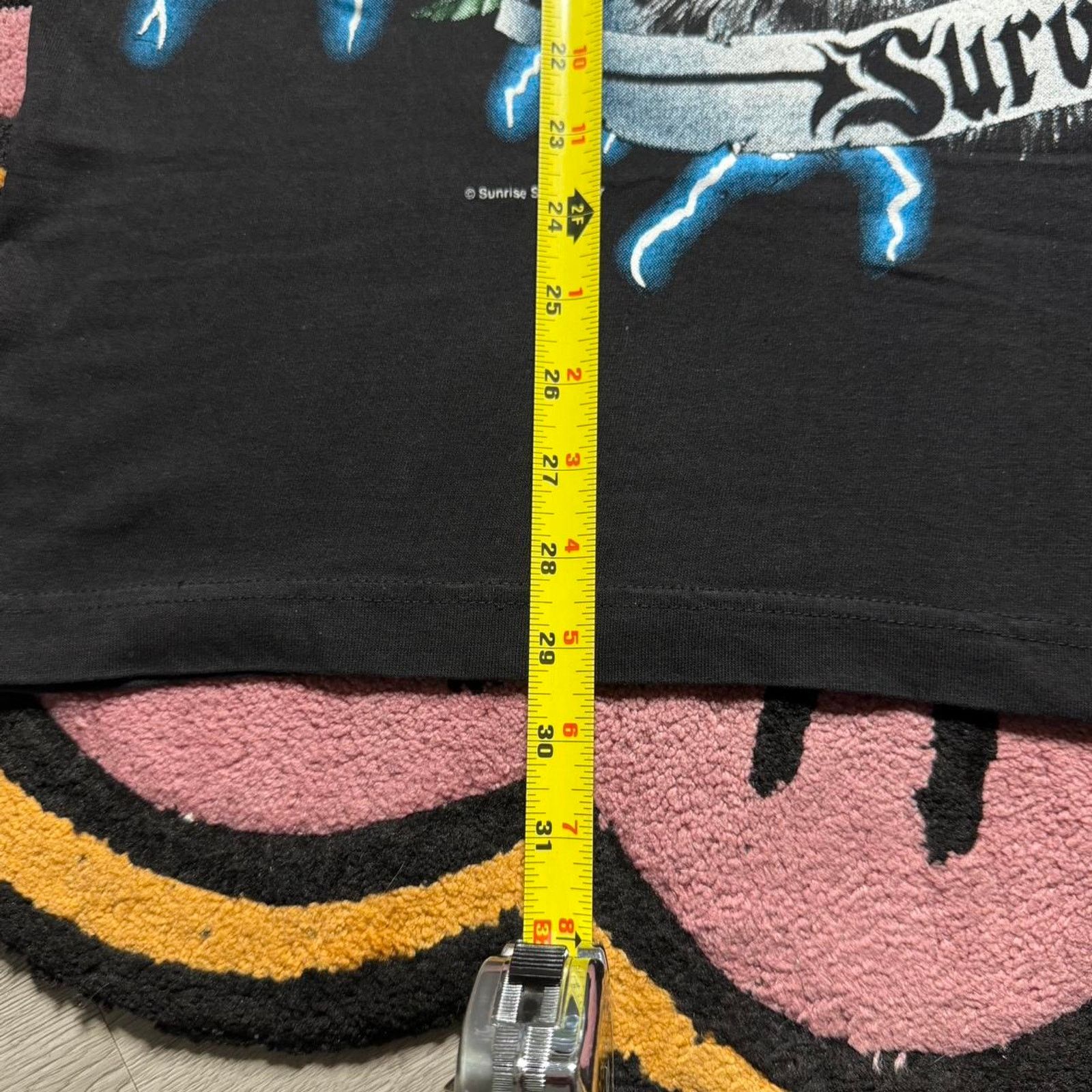 Vintage Vintage 90’s American USA Thunder Wolf Graphic T-shirt XL Size US XL / EU 56 / 4 - 6 Thumbnail
