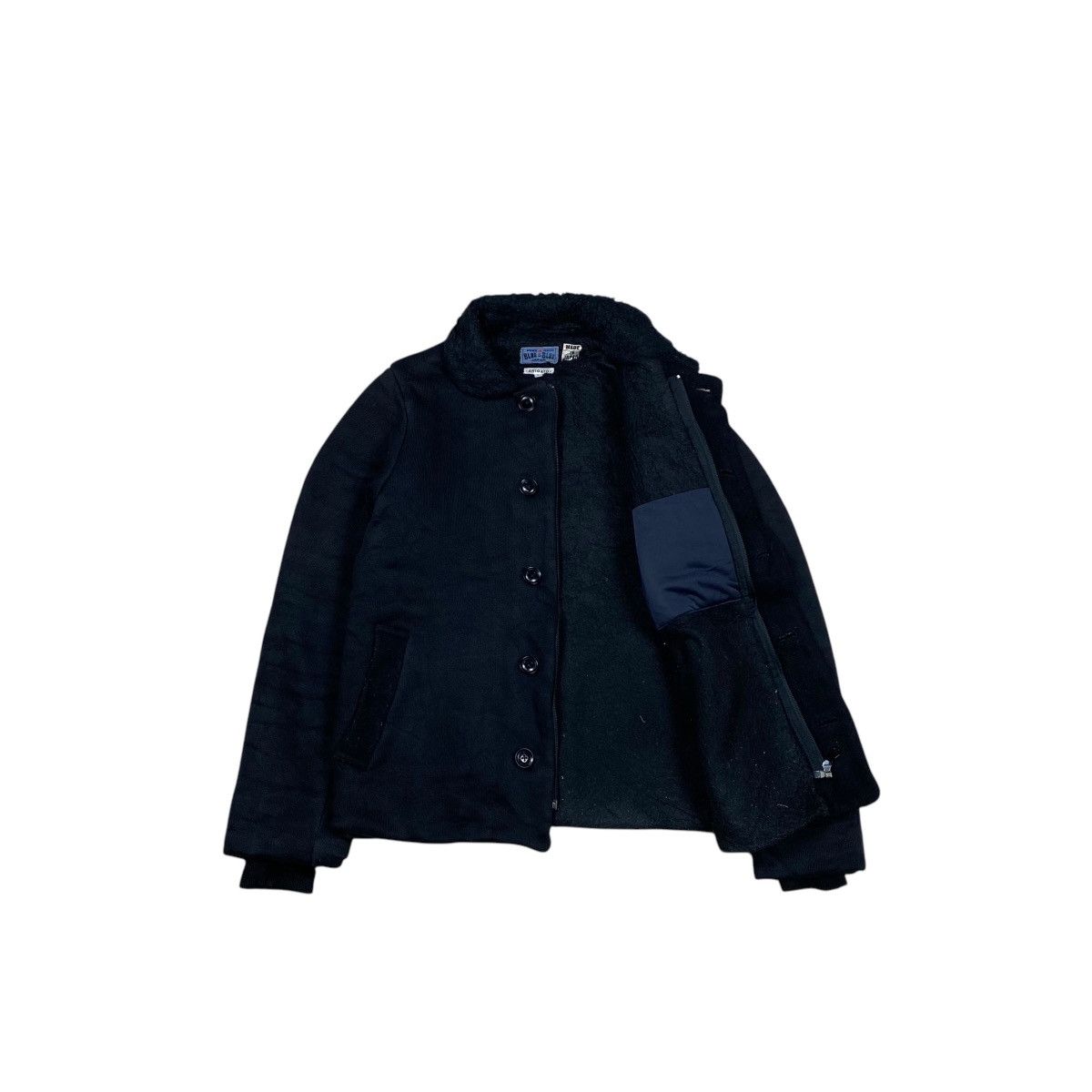 Blue Blue Japan × Japanese Brand × The Real McCoy's Blue Blue Japan Arigato N-1 Deck Jacket Size US M / EU 48-50 / 2 - 3 Thumbnail
