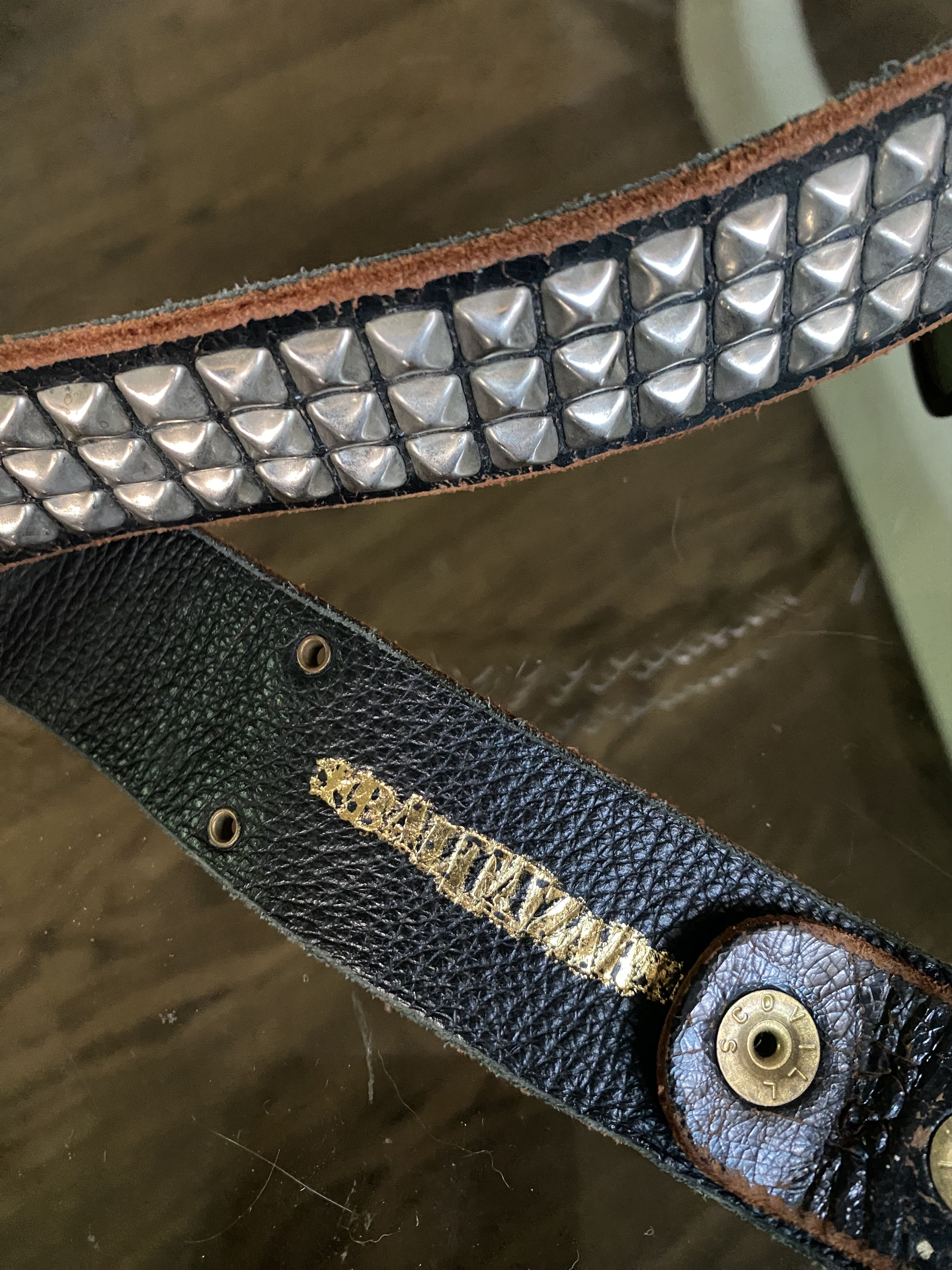 Hysteric Glamour Baltazar x Hysteric Studed Belt for Women Size 26 - 4 Thumbnail