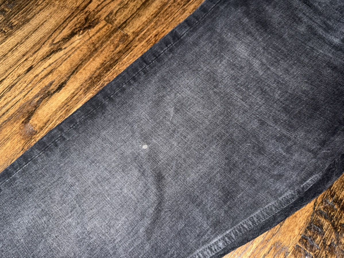 Rhude Rhude 90s Classic Black Wash Vintage Denim Designer Jeans 33 Size US 33 - 4 Thumbnail