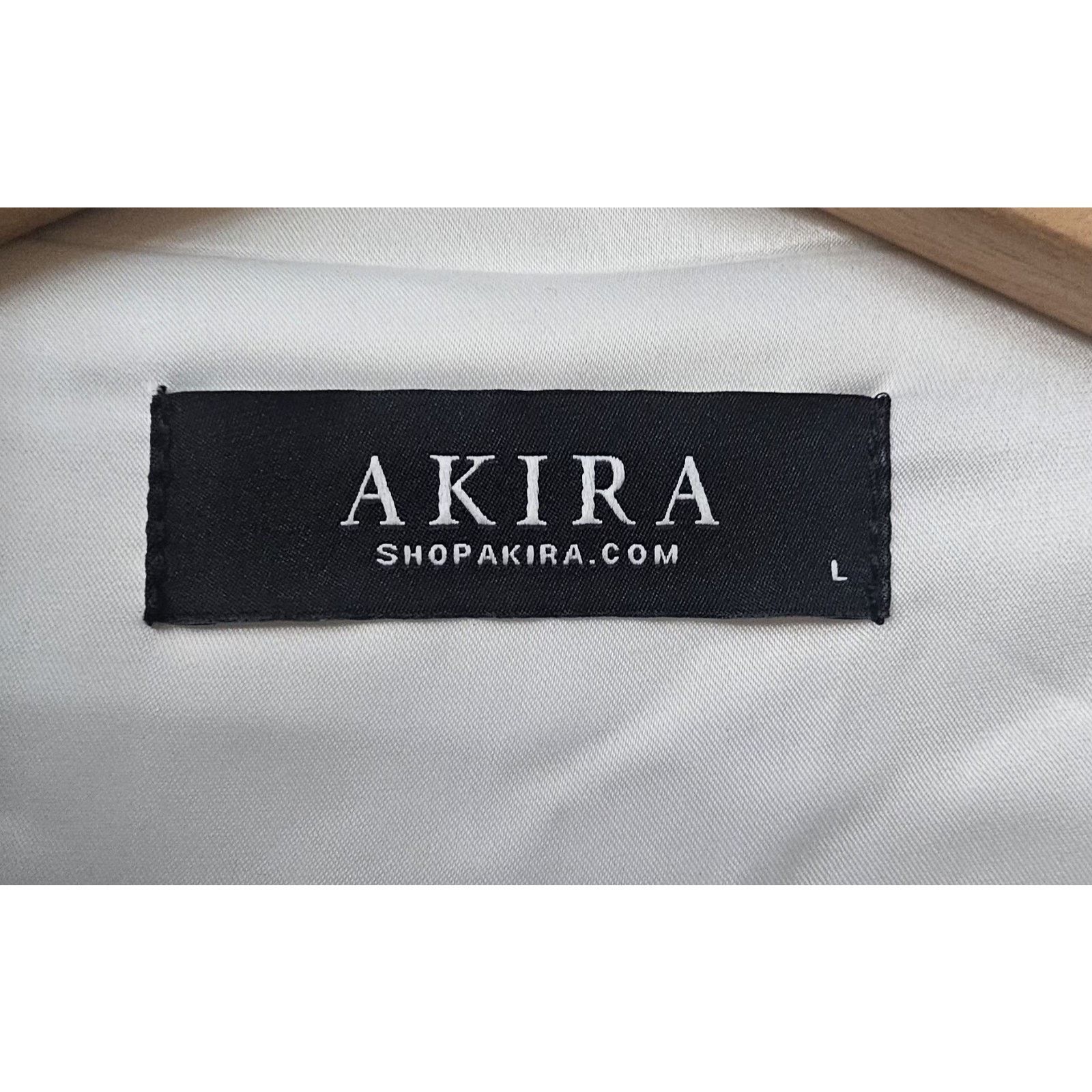 Other AKIRA Embellished Beaded Rhinestone Button Plazer Jacket L Size L / US 10 / IT 46 - 7 Thumbnail