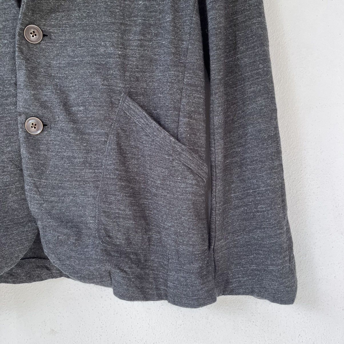 Frapbois FRAPBOIS Hooded Knit Blazer Jacket – Soft Jersey Fabric Size US S / EU 44-46 / 1 - 5 Thumbnail