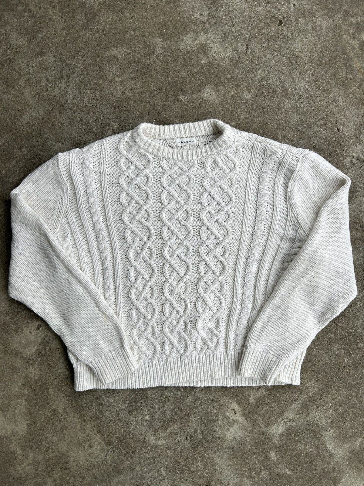 Pacsun Aran Style Knit Sweater from Pacsun Size US L / EU 52-54 / 3 - 1 Thumbnail