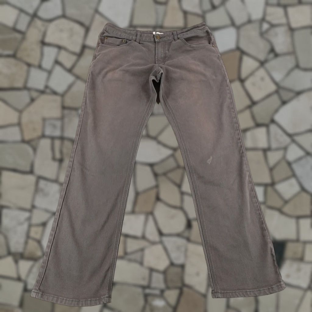 Vintage VINTAGE Bulletprufe Jeans Mens Jeans Bootcut 34x34 Gray Denim Cotton Blend Regular 32 Inseam Mens Size US 35 - 1 Thumbnail