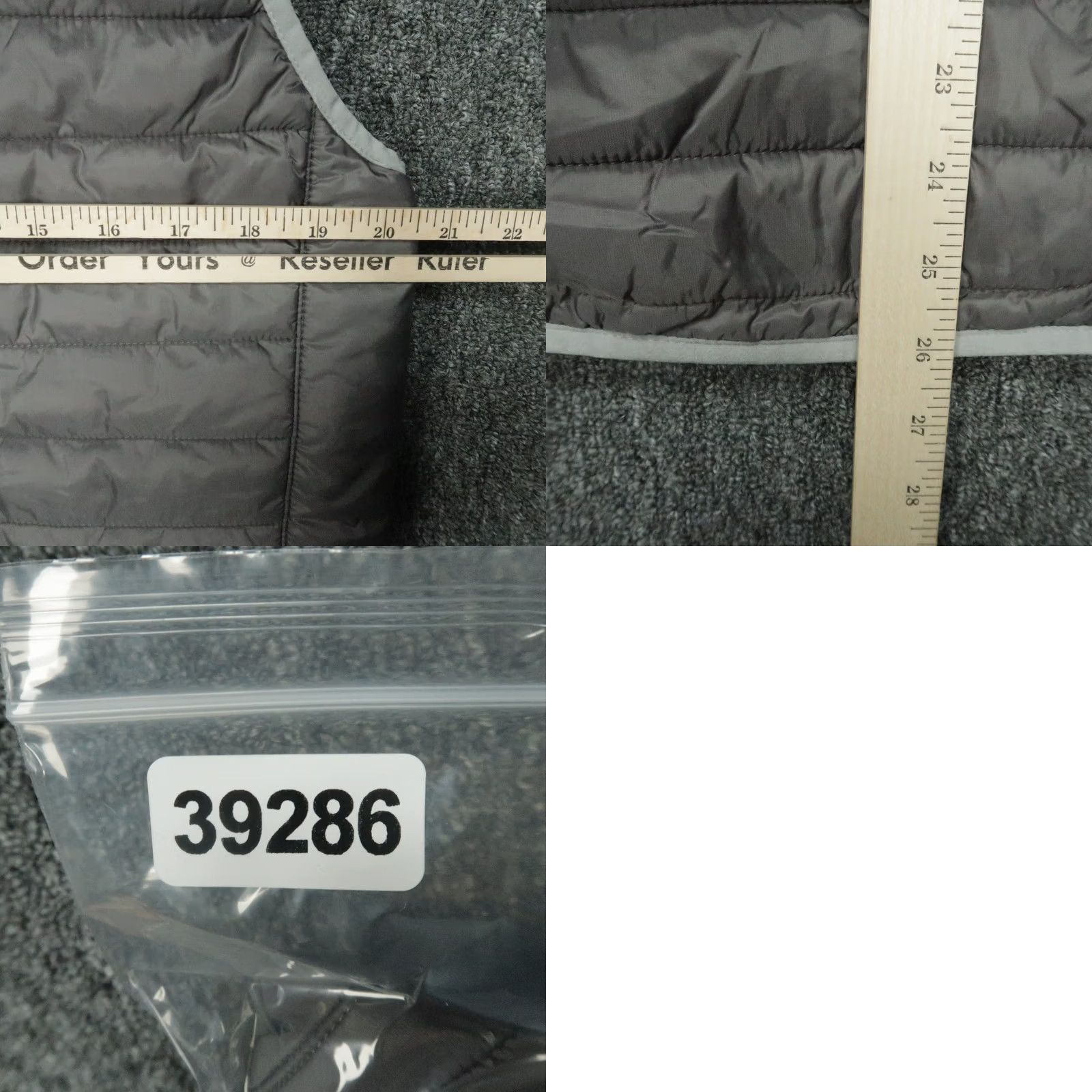 Vineyard Vines Vineyard Vines Vest Mens Small Gray Mountain Weekend Puffer Quilted Full Zip Size US S / EU 44-46 / 1 - 8 Thumbnail