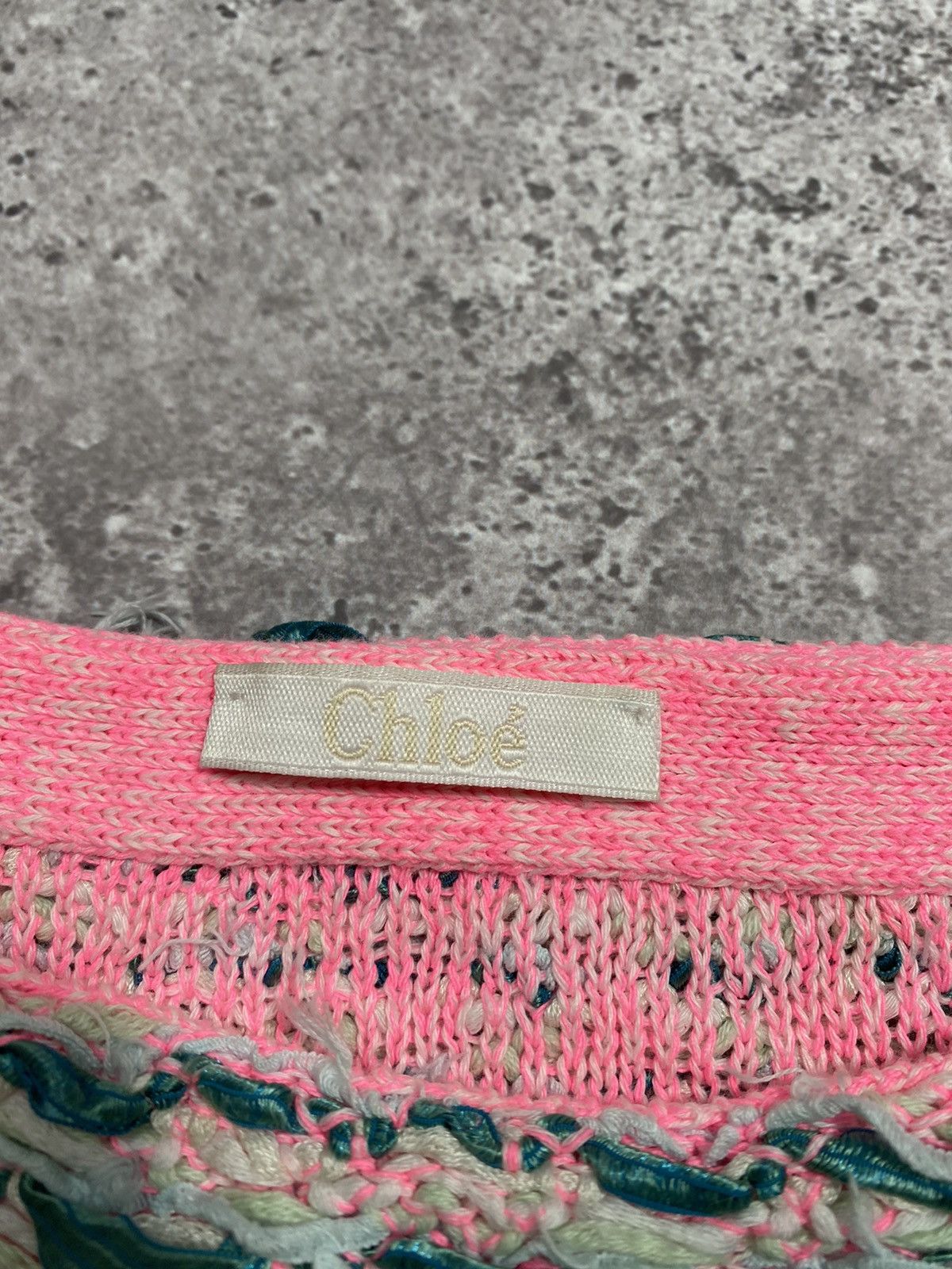 Chloe CHLOE Multicolore Pull-over sweater Size M / US 6-8 / IT 42-44 - 4 Thumbnail