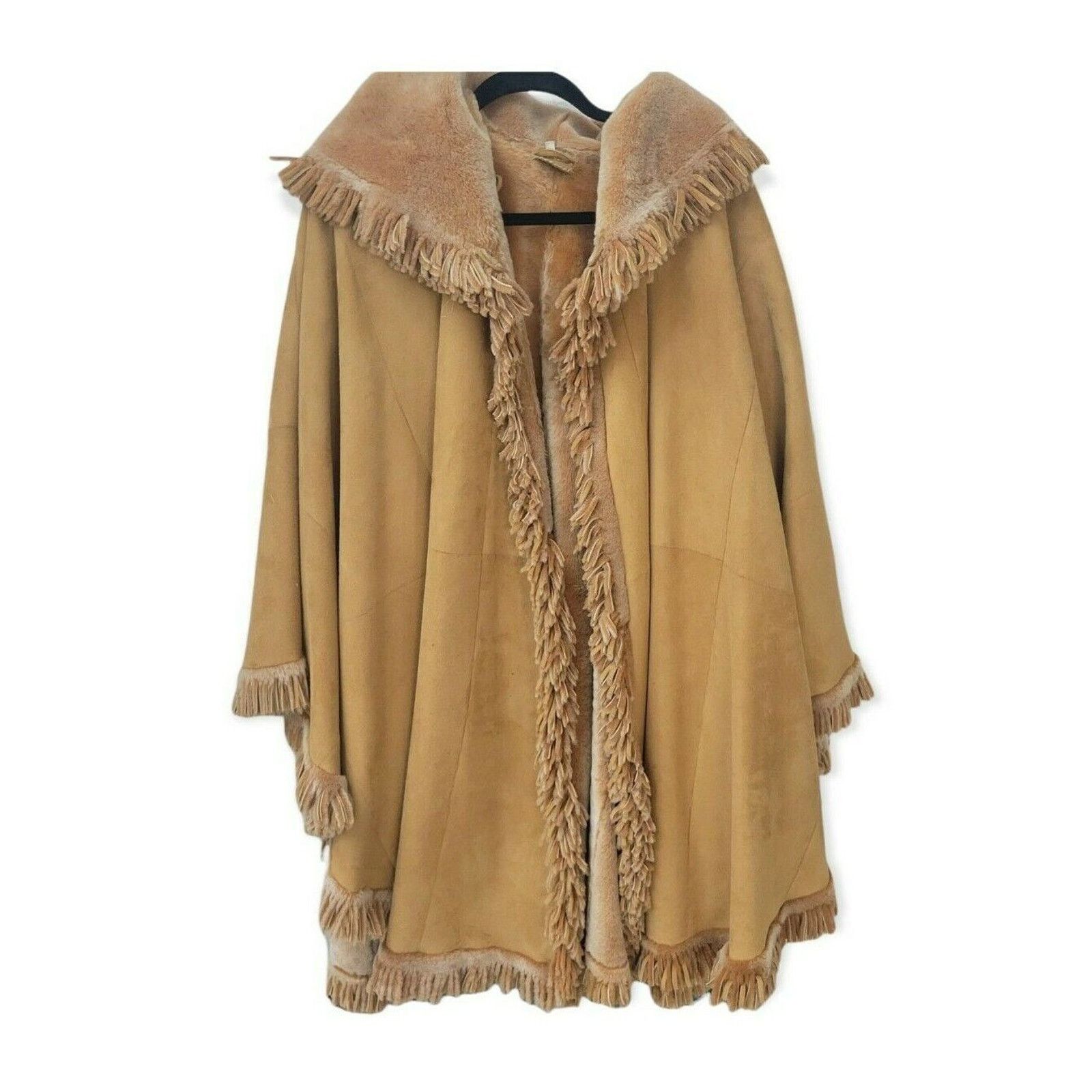 Other Christia Luxurious Italian Shearling Reversible Coat Size XL / US 12-14 / IT 48-50 - 4 Thumbnail