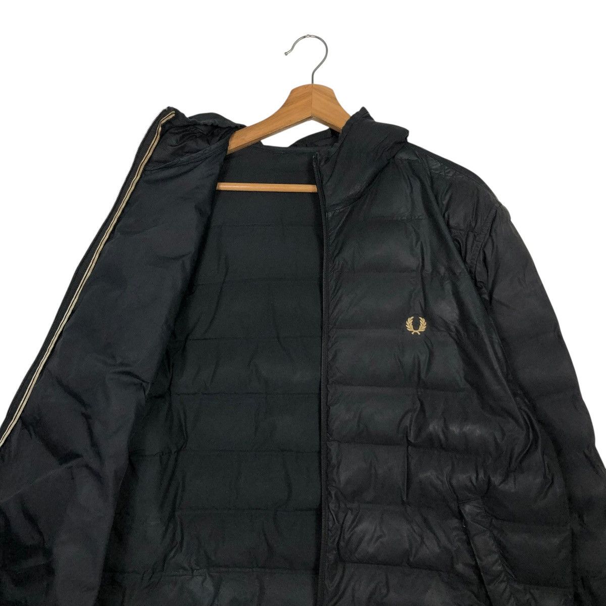 Fred Perry 🔥VINTAGE ZUPPER PUFFER JACKET QUILTED FRED PERRY Size US M / EU 48-50 / 2 - 15 Thumbnail