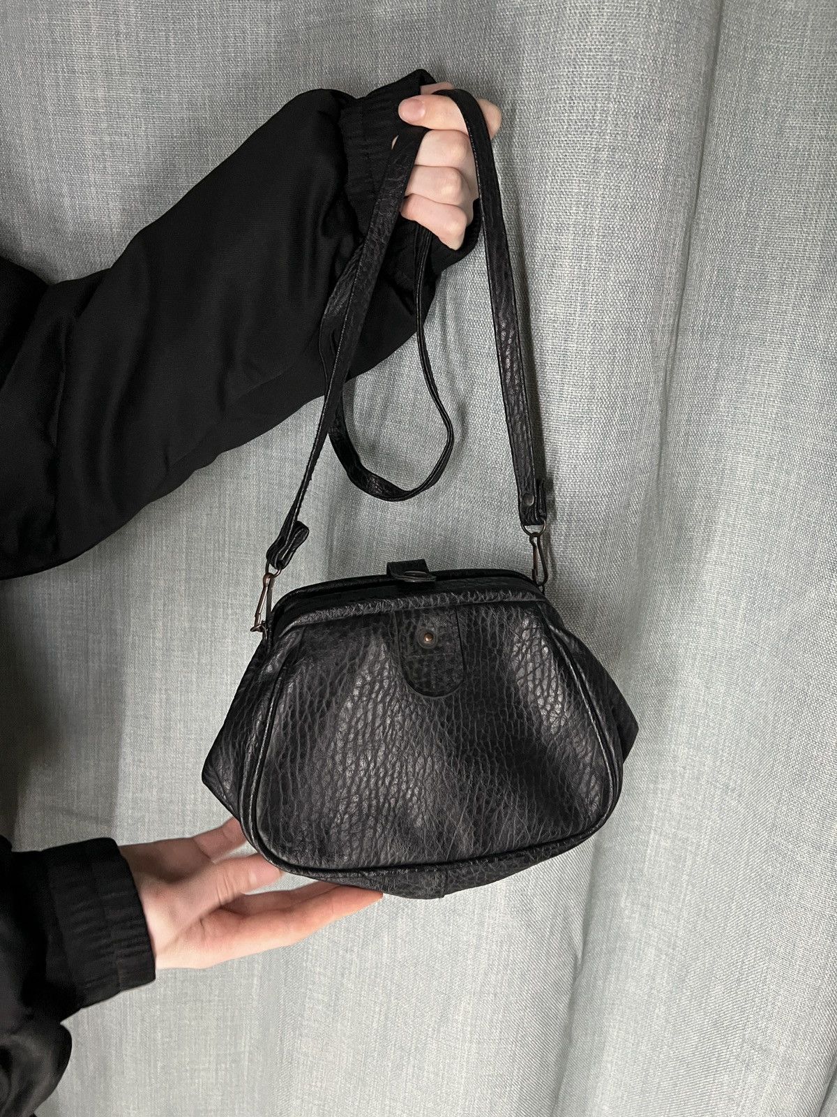 Vintage Y2k Vintage Leather bag messenger Opium archive Size ONE SIZE - 8 Thumbnail