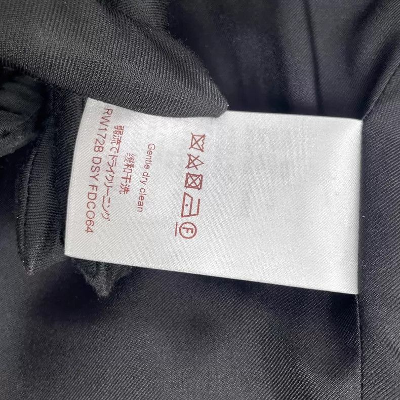 Louis Vuitton Louis Vuitton Black Wool Patchwork Leather Pocket Long Woo Size M / US 6-8 / IT 42-44 - 6 Thumbnail