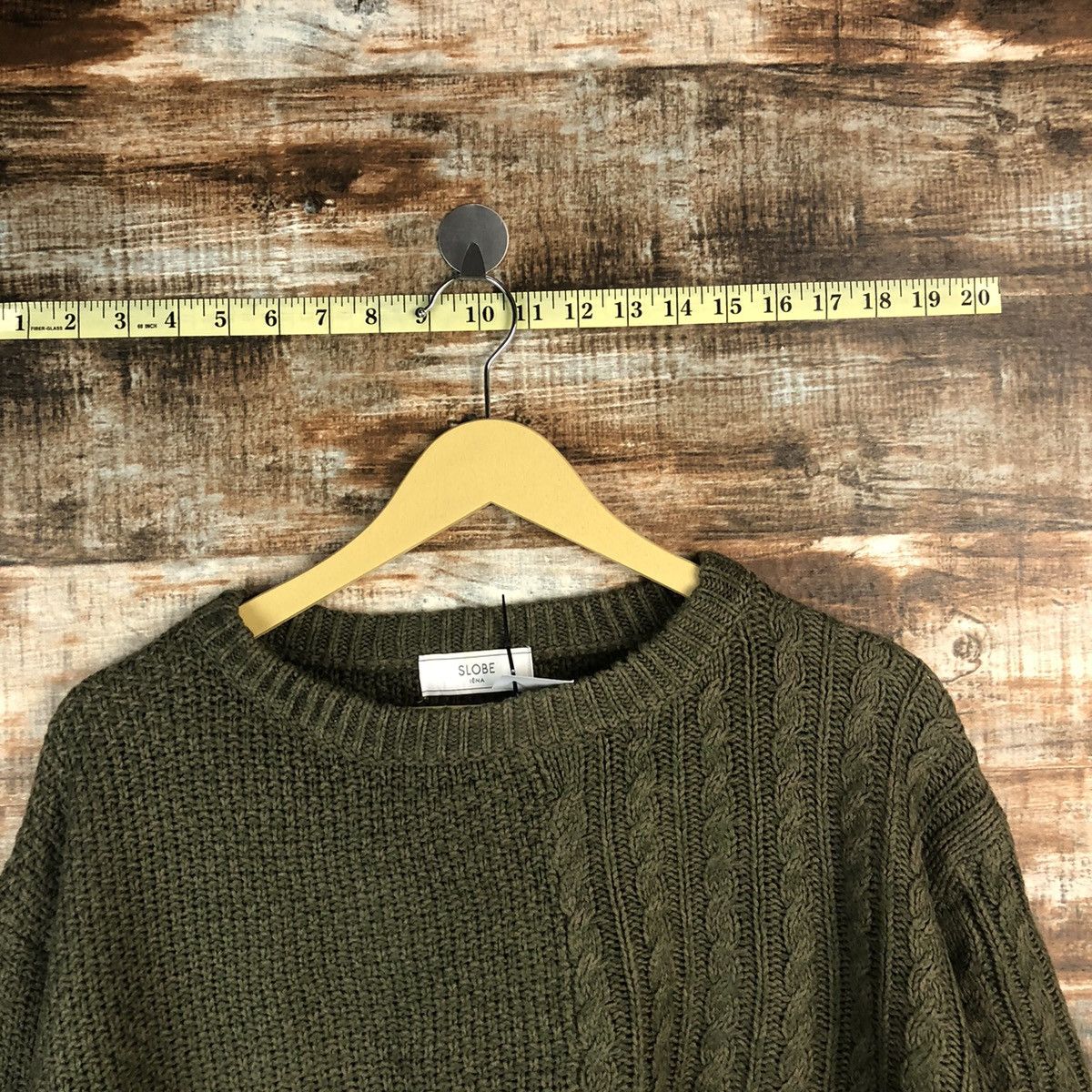 Homespun Knitwear Slobe Green vintage Knitwear #A1900 Size US M / EU 48-50 / 2 - 4 Thumbnail