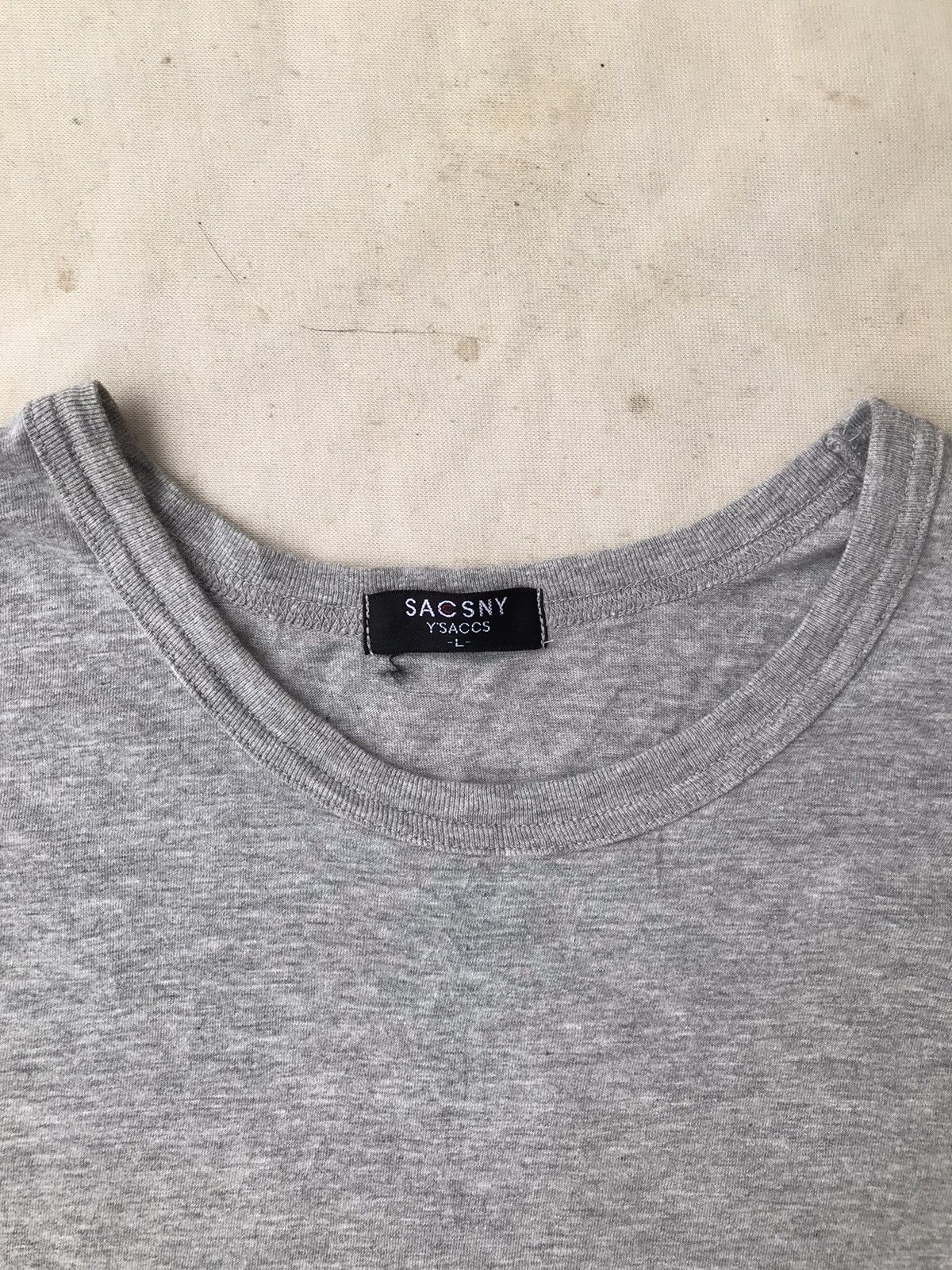 Yohji Yamamoto Light Grey shirt Sacsny Yohji Yamamoto Size US L / EU 52-54 / 3 - 2 Thumbnail