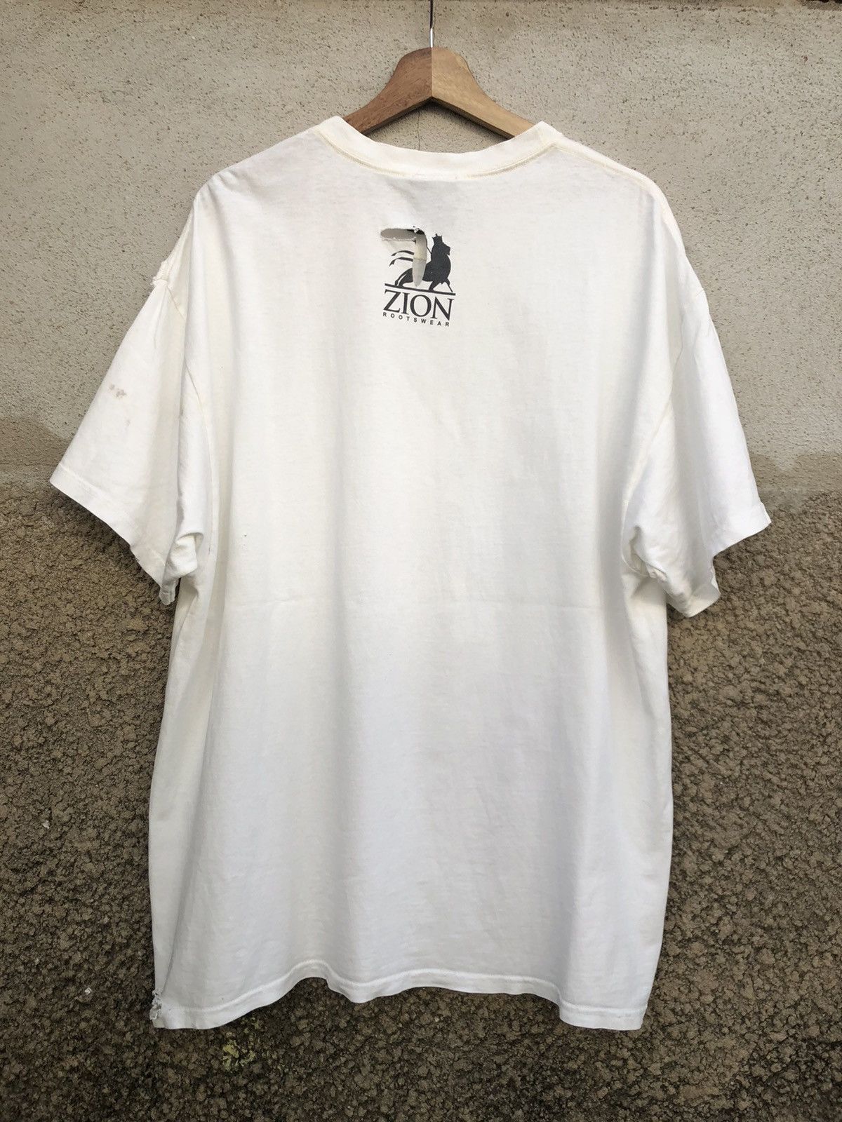 Vintage × Zion Rootswear 2004 Vintage Jimmy Cliff The Harder They Come Tee Distressed Size US XL / EU 56 / 4 - 3 Thumbnail