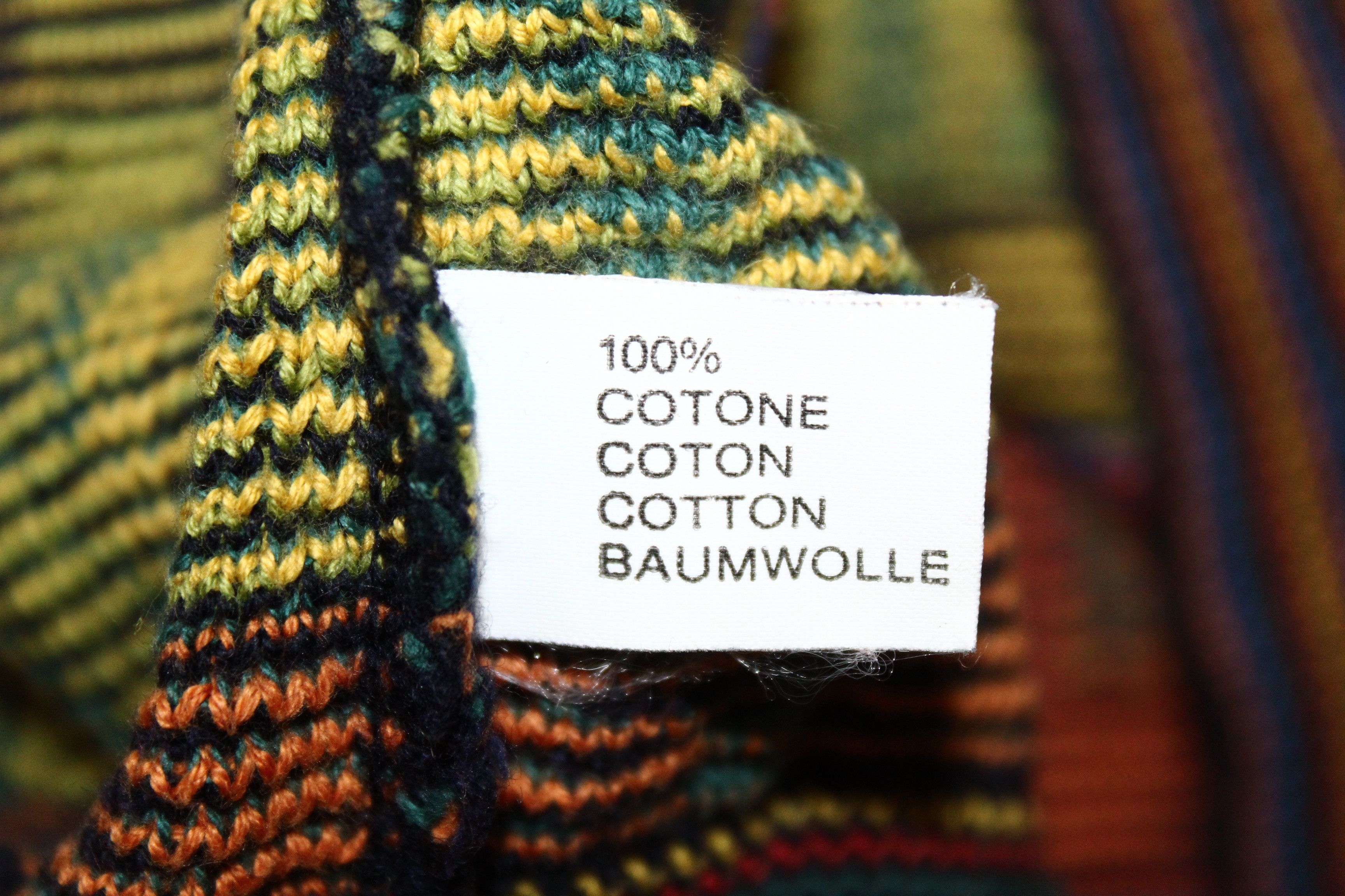 Dalmine VTG Dalmine Uomo Coloured Abstract Pattern Knit Sweater Size US M / EU 48-50 / 2 - 6 Thumbnail