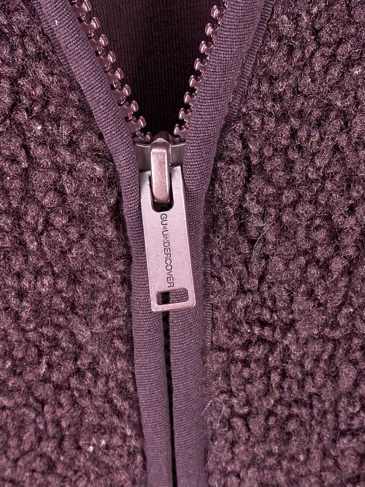 GU GU X Undercover Sherpa Hoodie Parka Jacket Size US L / EU 52-54 / 3 - 10 Thumbnail