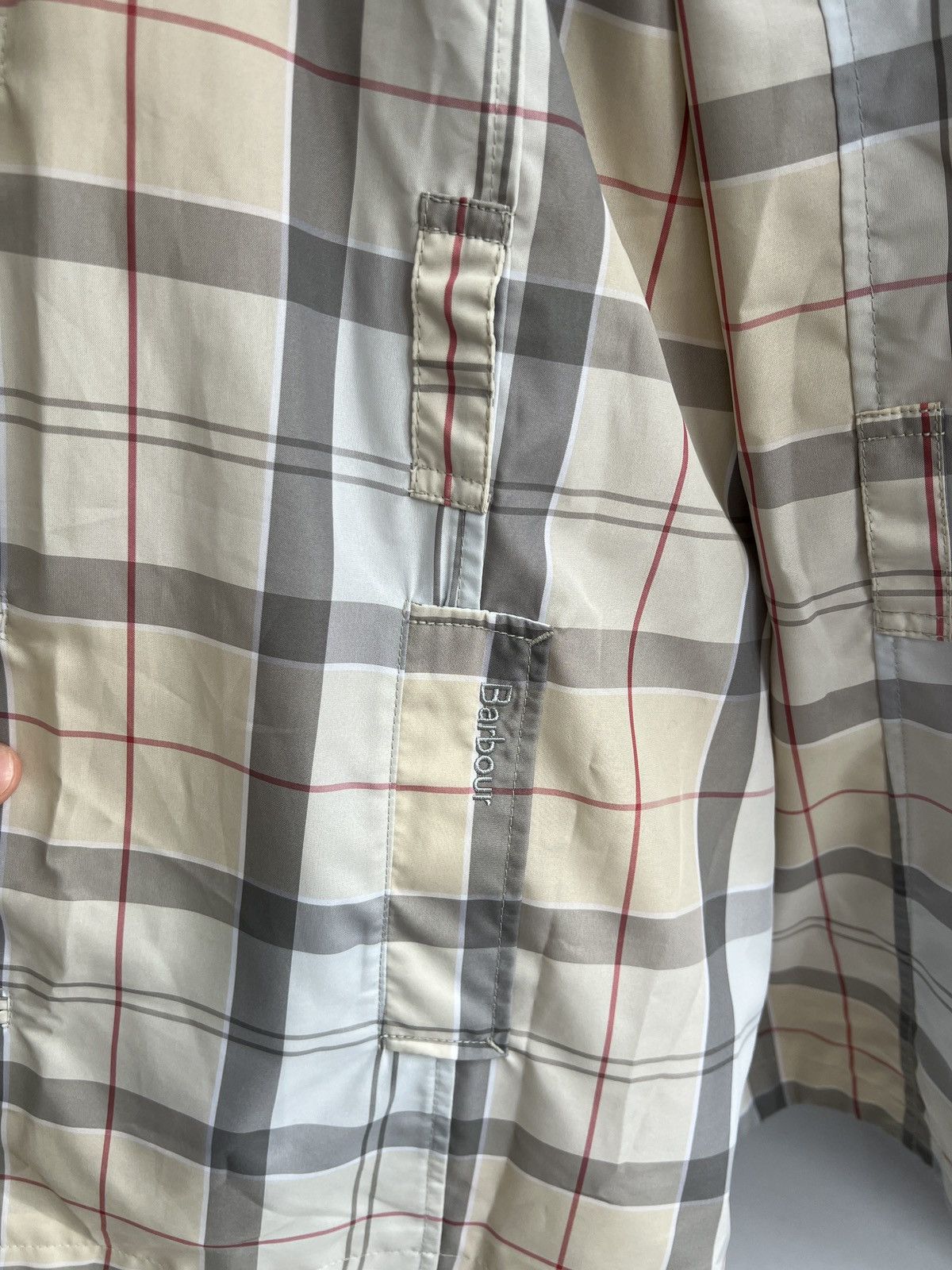 Barbour × Vintage Vintage Barbour Nova Check 2-sided women’s jacket Size L / US 10 / IT 46 - 8 Thumbnail