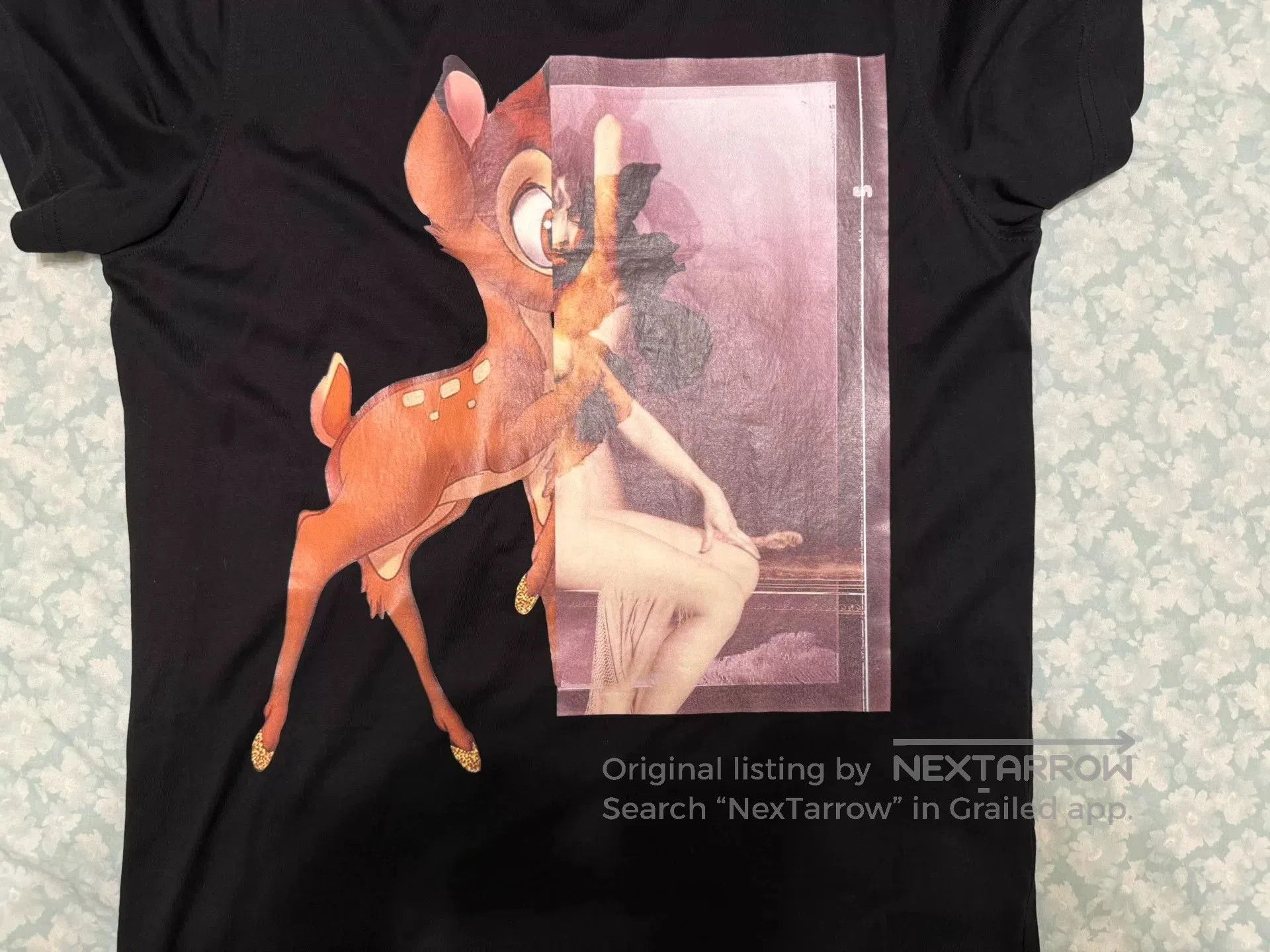 Givenchy Givenchy Bambi Print Short Sleeve Top. Size M / US 6-8 / IT 42-44 - 2 Thumbnail