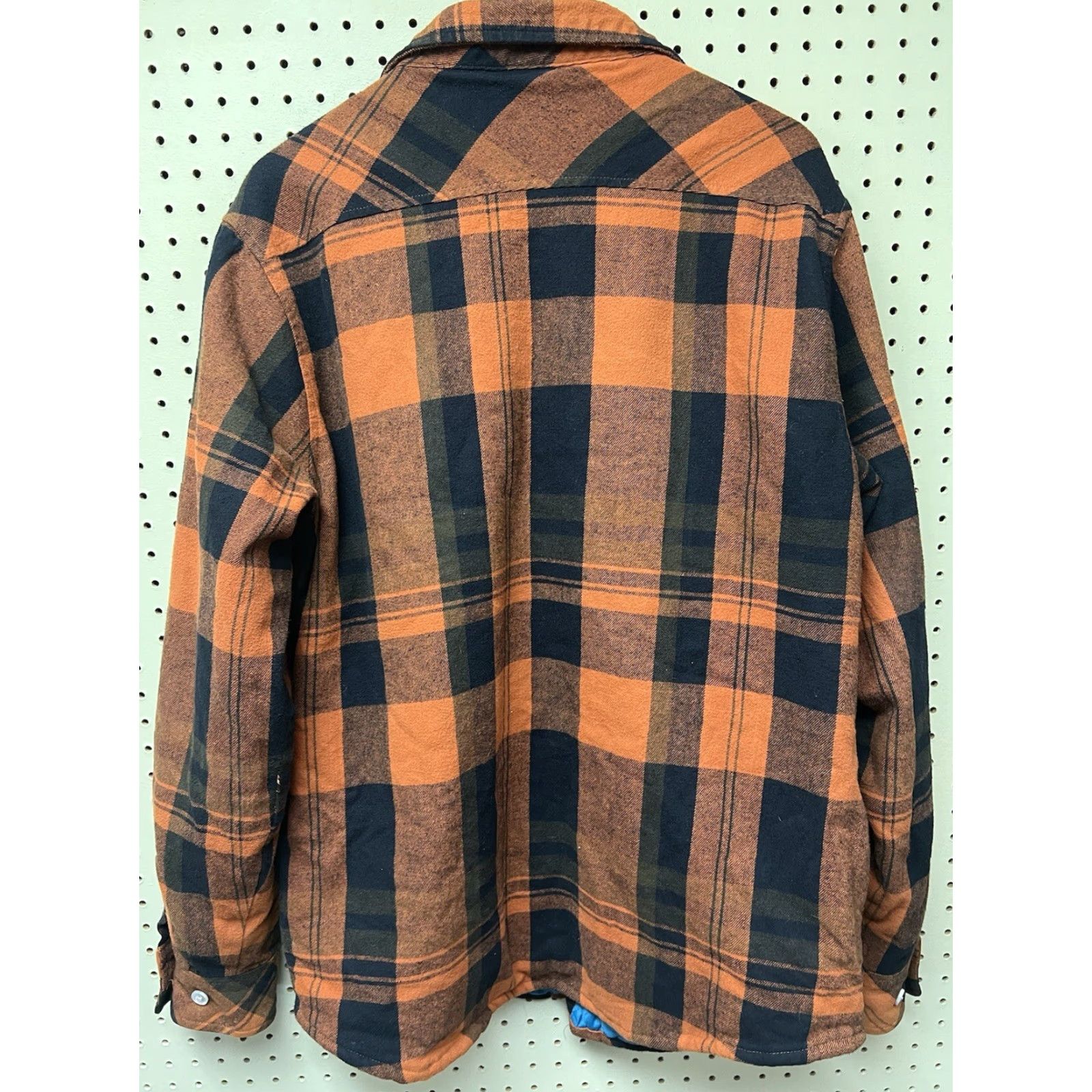 Vintage Thirty Two Shirt Mens M Quilted Flannel Shacket Button Up 2032 Distressed Size US M / EU 48-50 / 2 - 2 Thumbnail