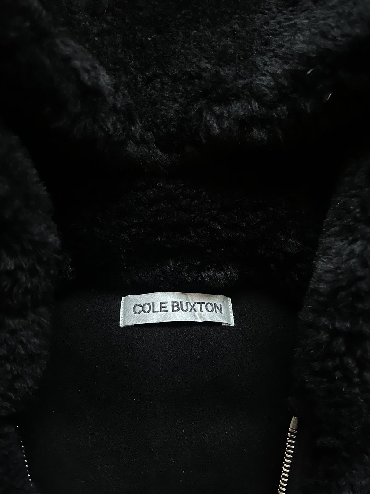 Cole Buxton Shearling Zip Hoodie Size US L / EU 52-54 / 3 - 8 Thumbnail