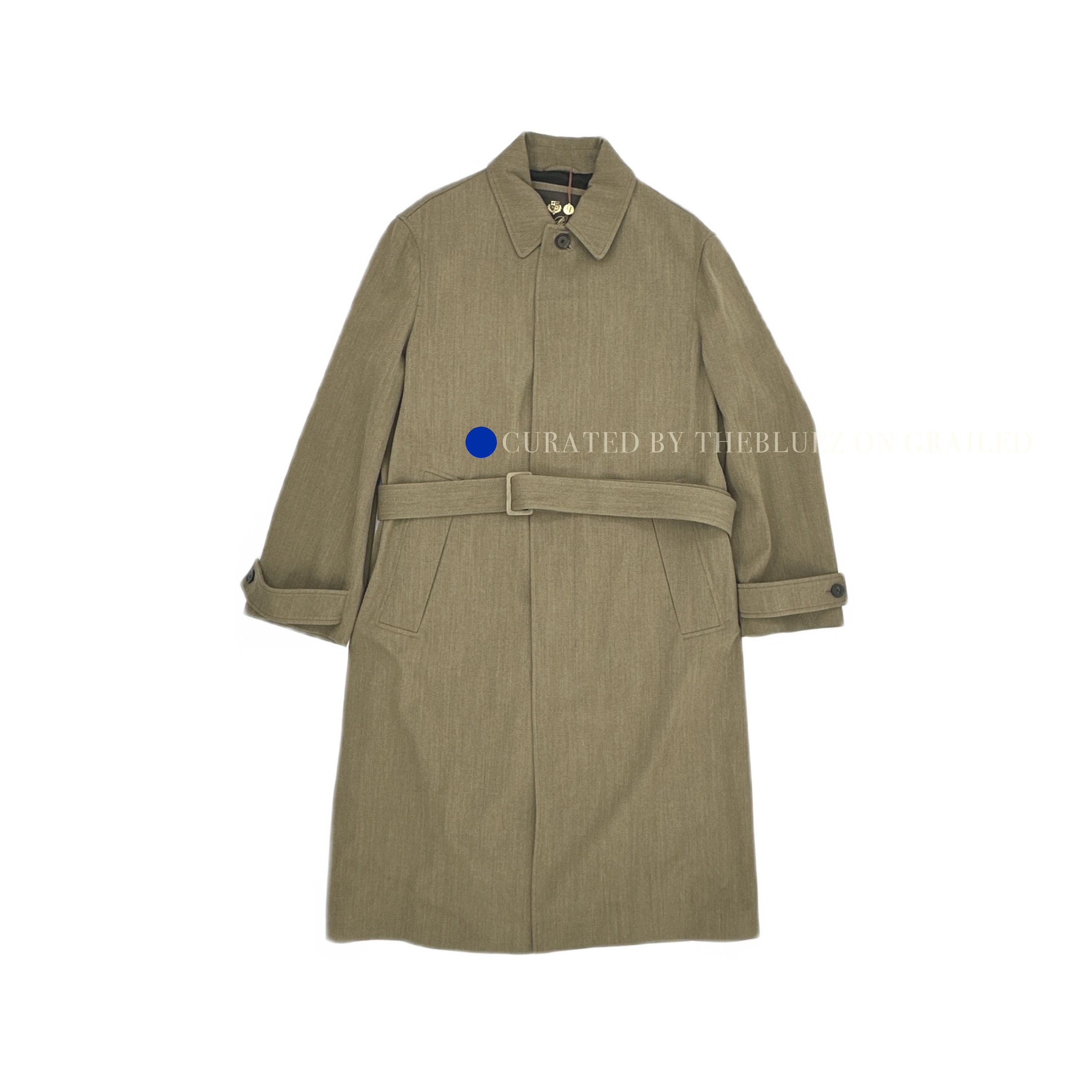 Loro Piana Brown Belted Long Coat - Size S Size US S / EU 44-46 / 1 - 1 Thumbnail
