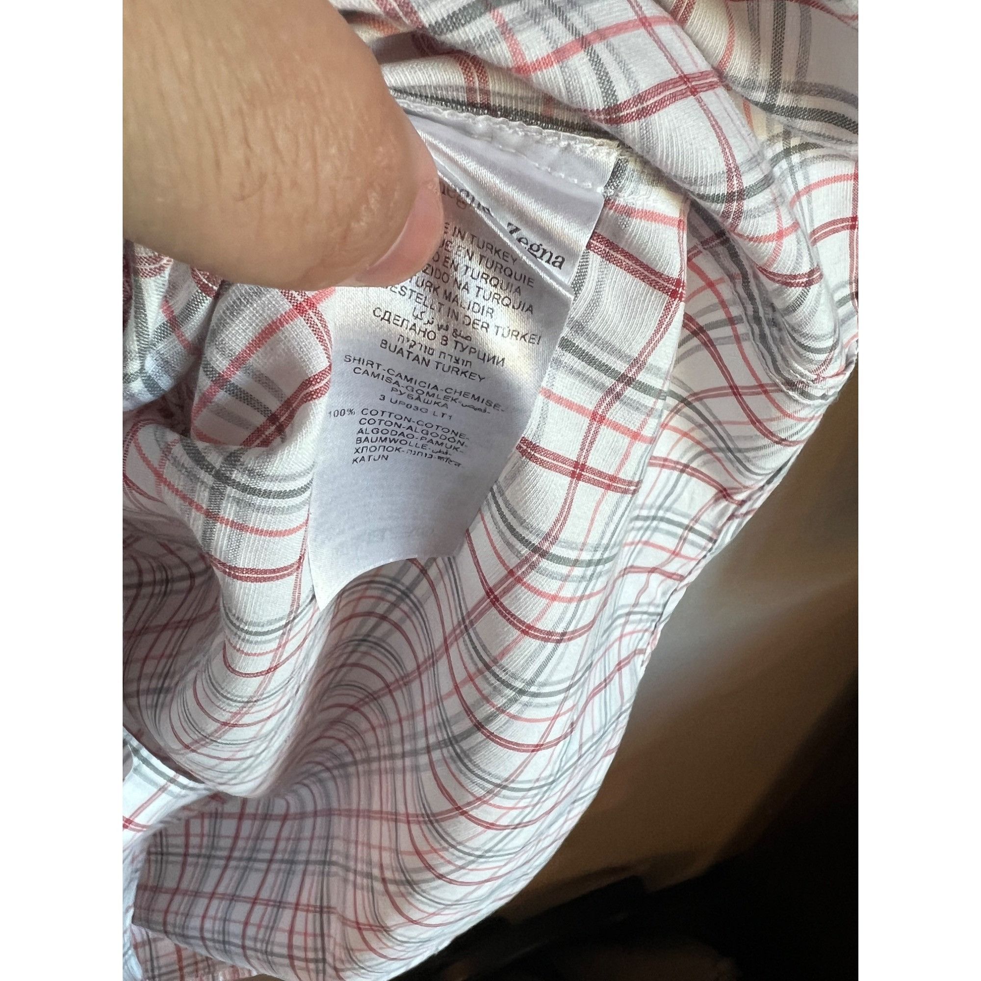 Ermenegildo Zegna Ermenegildo Zenga Long Sleeve Button Up Shirt - Size XXL Size US XXL / EU 58 / 5 - 4 Thumbnail
