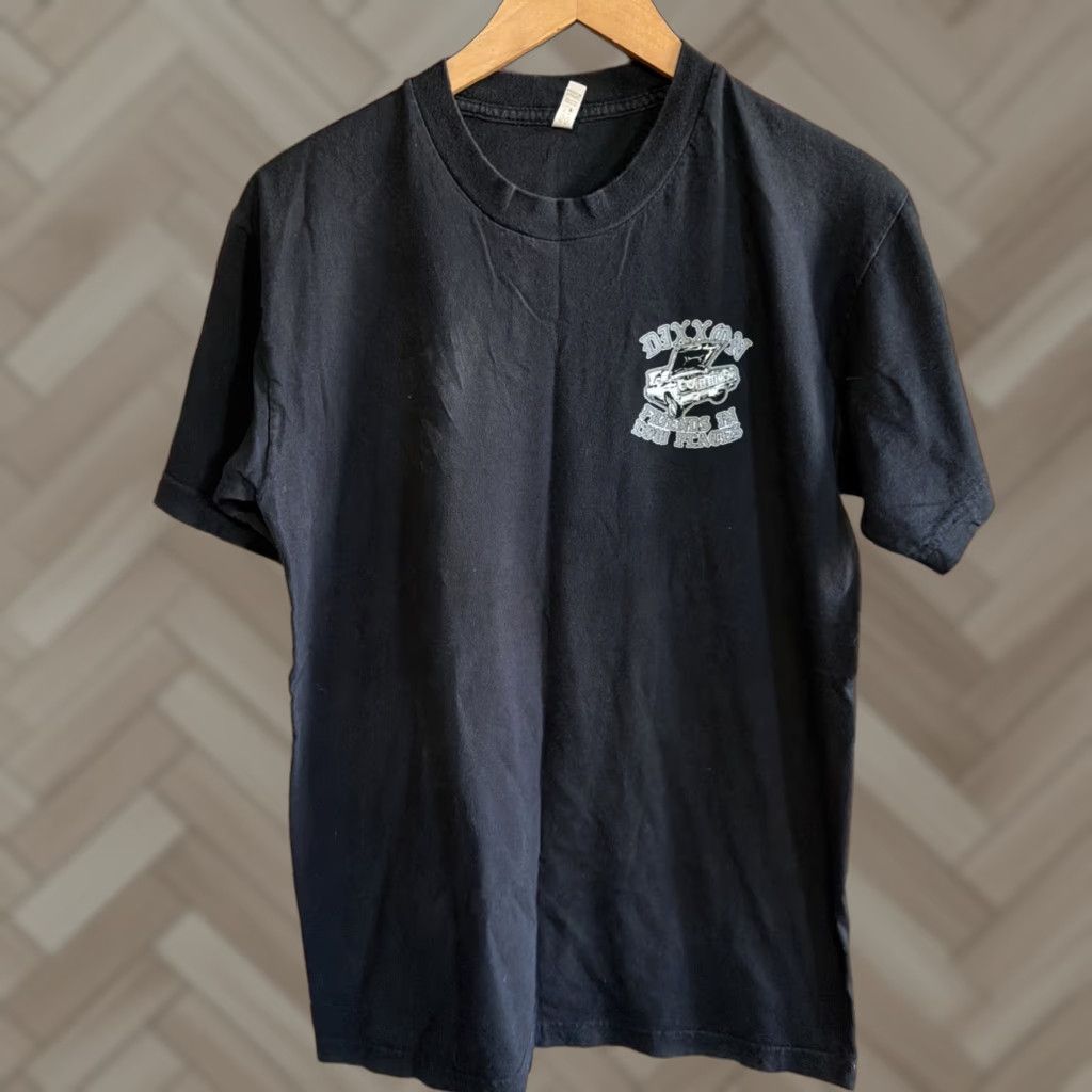Vintage Dixxon Shirt Men's M Black White Friends in Low Places Graphic Truck Crew Neck Long Sleeve T-Shirt Cars, Truck Vintage: No Size US M / EU 48-50 / 2 - 1 Thumbnail