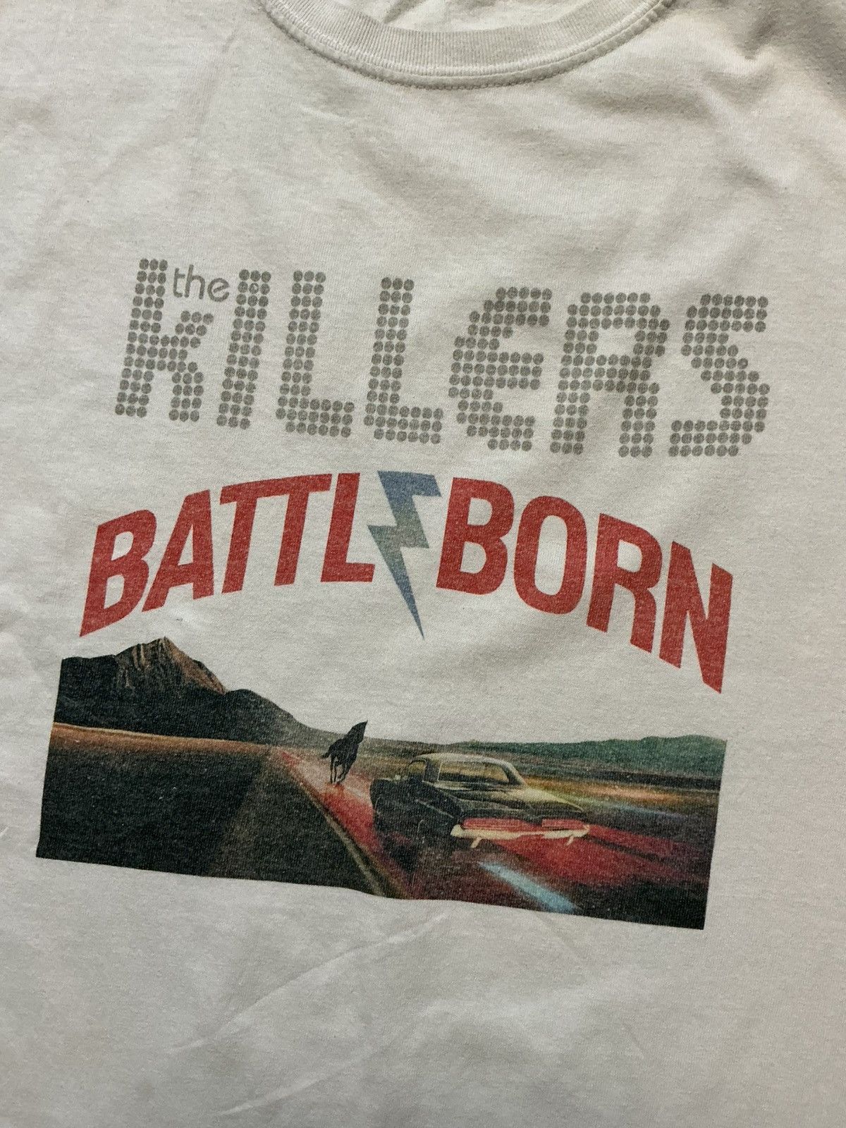 Band Tees The Killers Battle Born Album Rock Band Alternative T-Shirt Size US M / EU 48-50 / 2 - 5 Thumbnail