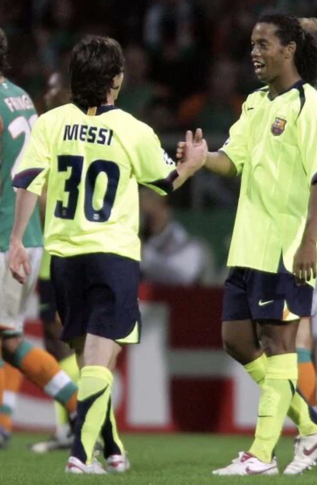 Nike Barcelona 05/06 away shirt #30 Messi Size US S / EU 44-46 / 1 - 9 Thumbnail