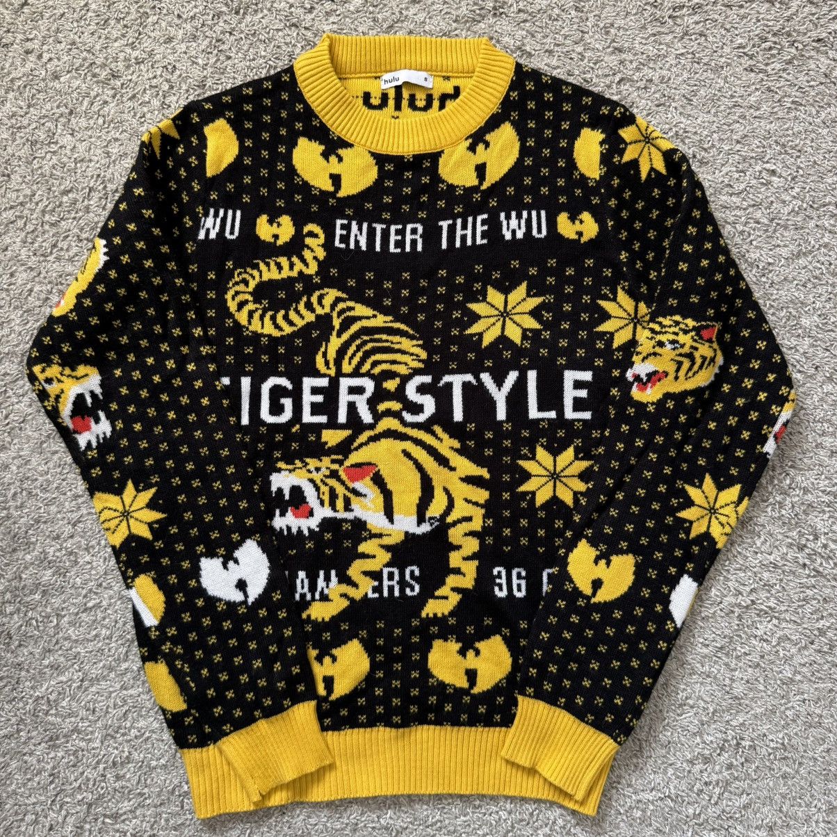 Wu-Tang Clan 🔴 Wu-Tang Sweater Size Small Hulu x WuTang Xmas Christmas Size US S / EU 44-46 / 1 - 2 Thumbnail