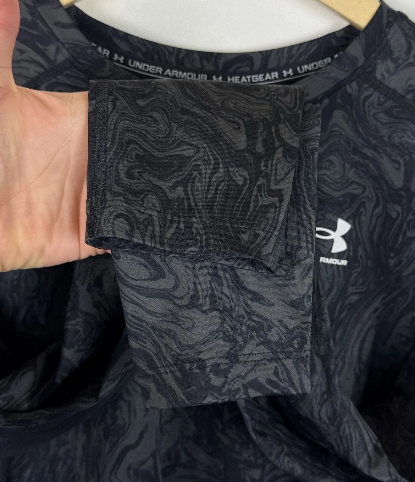 Under Armour Under Armour Long Sleeve Rush Guard Jersey Shirt Top black Size US XXL / EU 58 / 5 - 6 Thumbnail