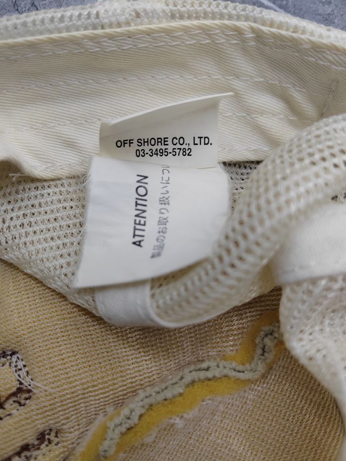 Japanese Brand Vintage Offshore Distressed Style Cap Hat Size ONE SIZE - 5 Thumbnail
