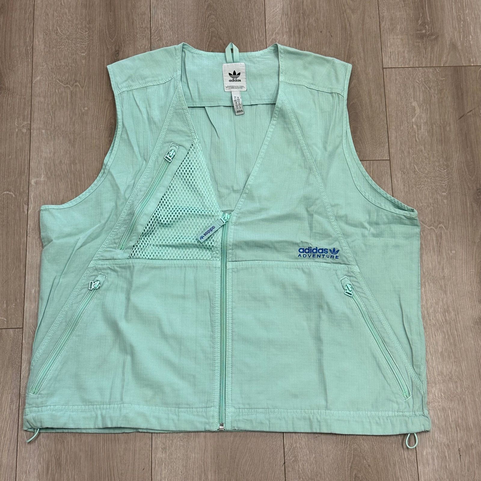 Adidas SS22 adidas Sean Wotherspoon Vest Clear Mint size Large L Size US L / EU 52-54 / 3 - 1 Thumbnail