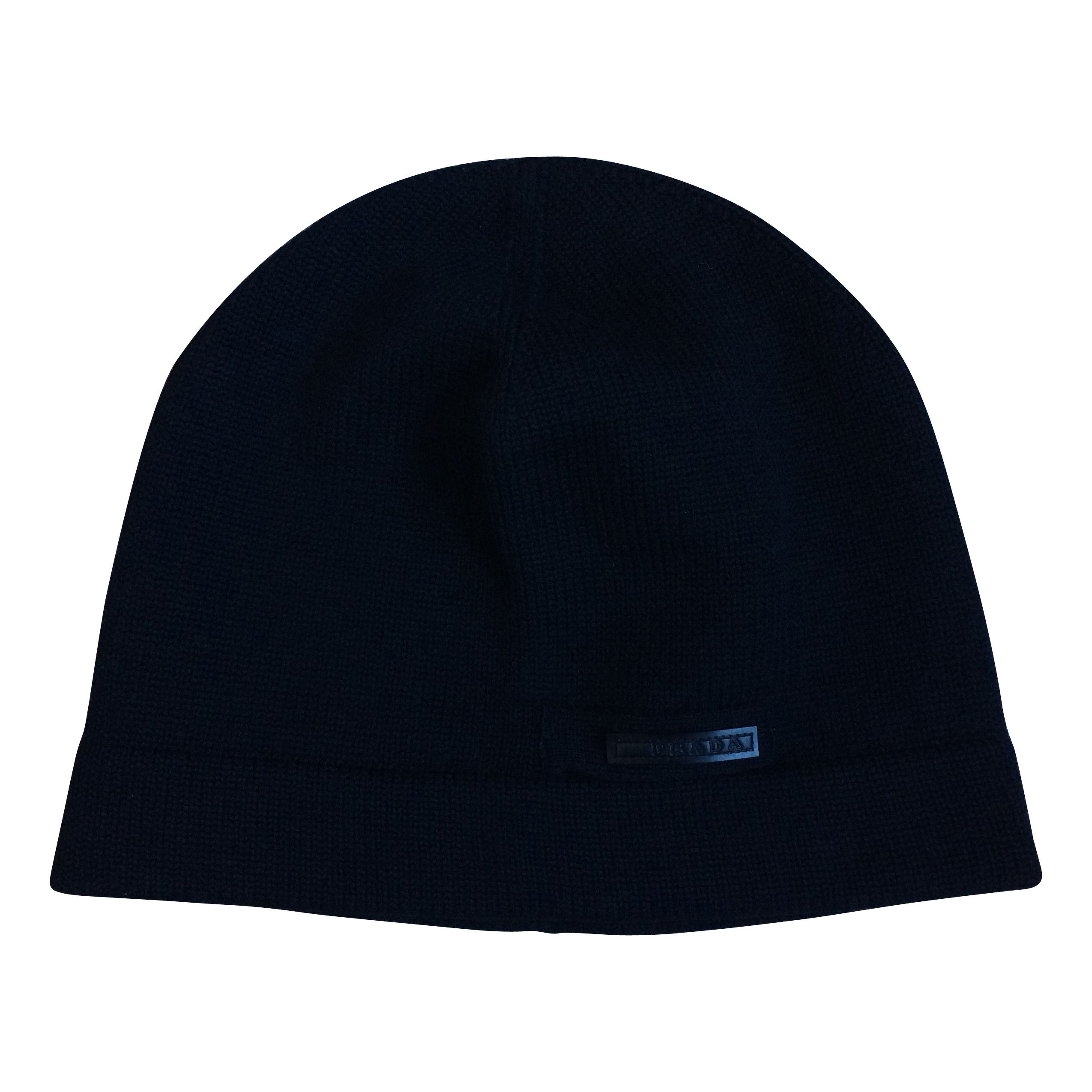 Prada Prada Sport 00s Beanie Wool Hat Red Label Logo | Grailed