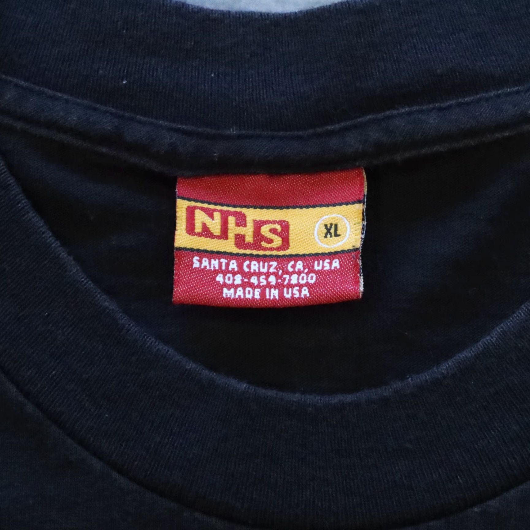 Vintage VINTAGE Heckler Shirt T-Shirt NHS Skate Snowboarding Music Magazine XL Black Mens Size US XL / EU 56 / 4 - 6 Thumbnail