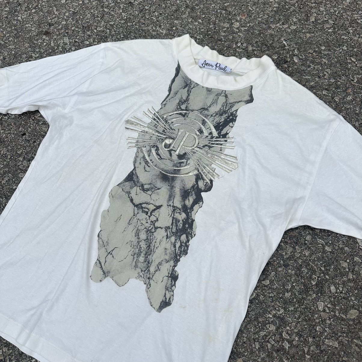 Jean Paul Gaultier RARE Vintage Jean Paul T-Shirt Big Logo Size M / US 6-8 / IT 42-44 - 2 Thumbnail