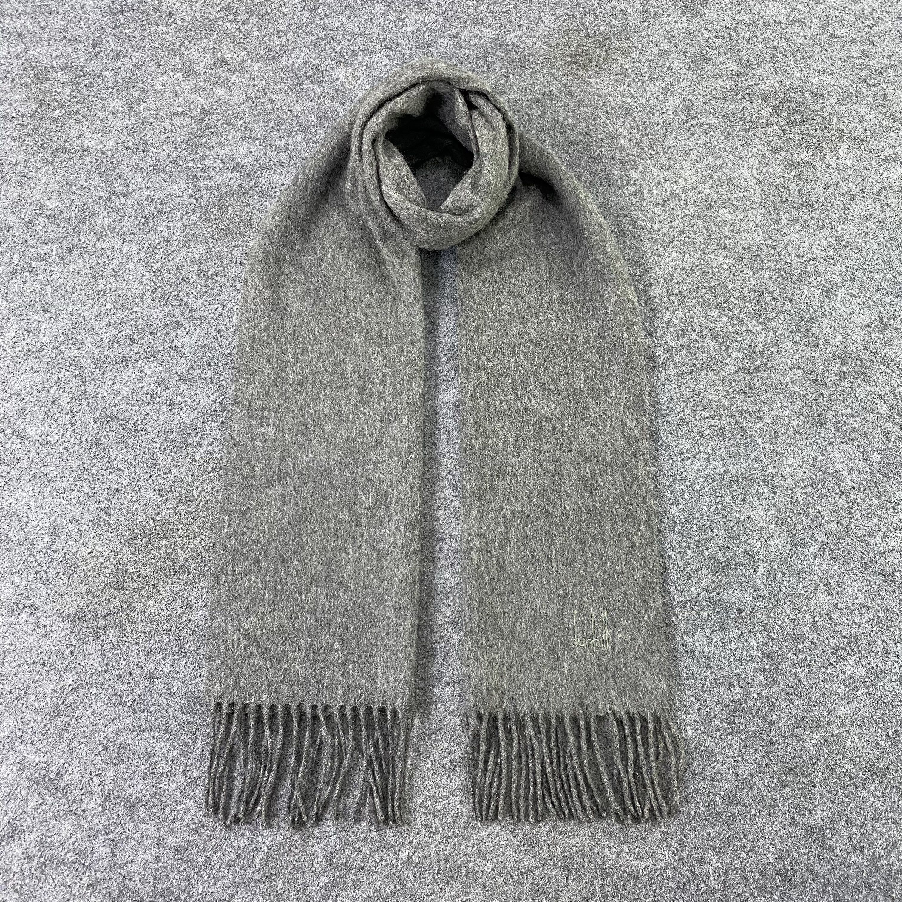 Vintage Vintage Dunhill Muffler / Scarf / Neckwear - T1375 Size ONE SIZE - 1 Thumbnail