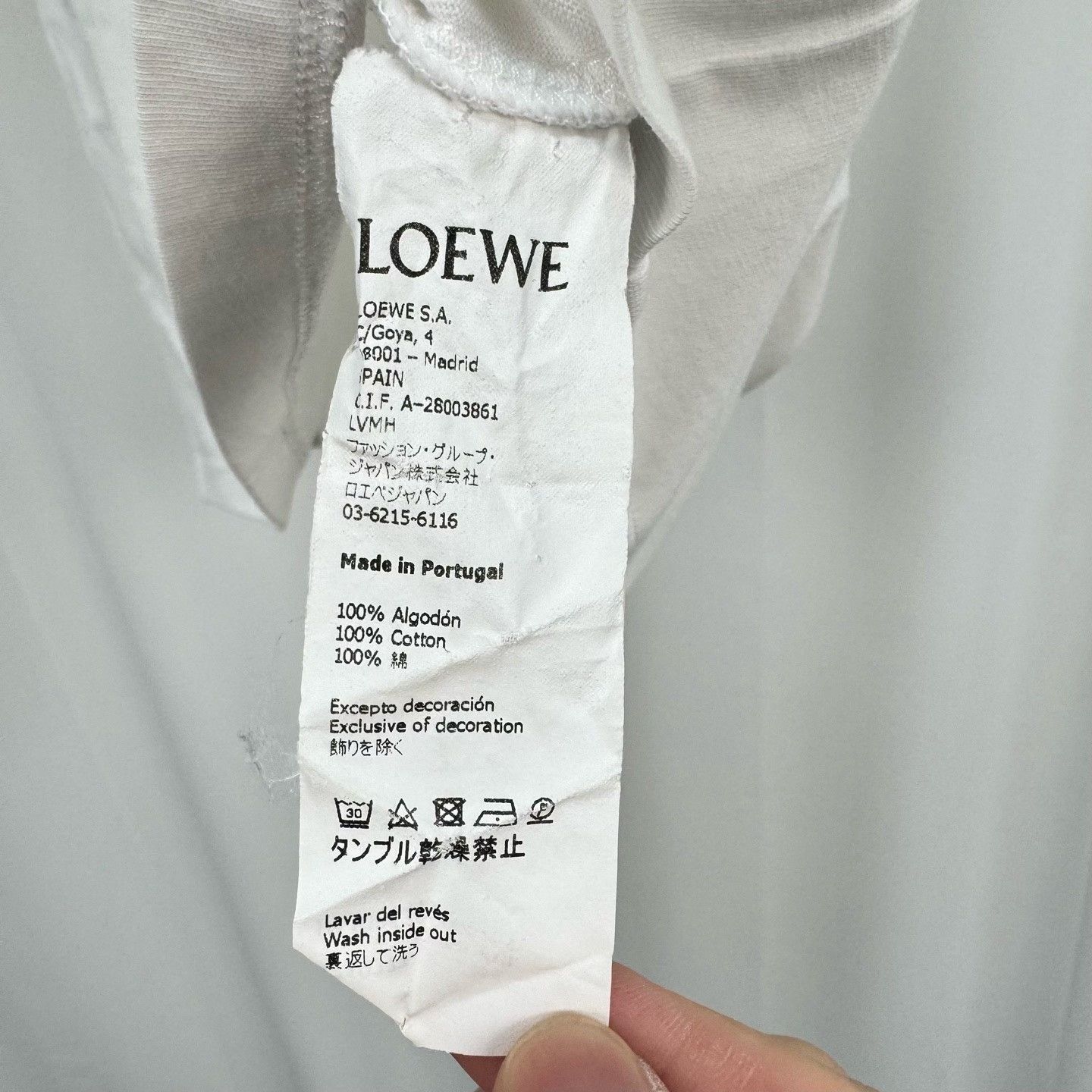 Loewe Loewe Embroidered Letter Print Short Sleeve Size US XL / EU 56 / 4 - 6 Thumbnail