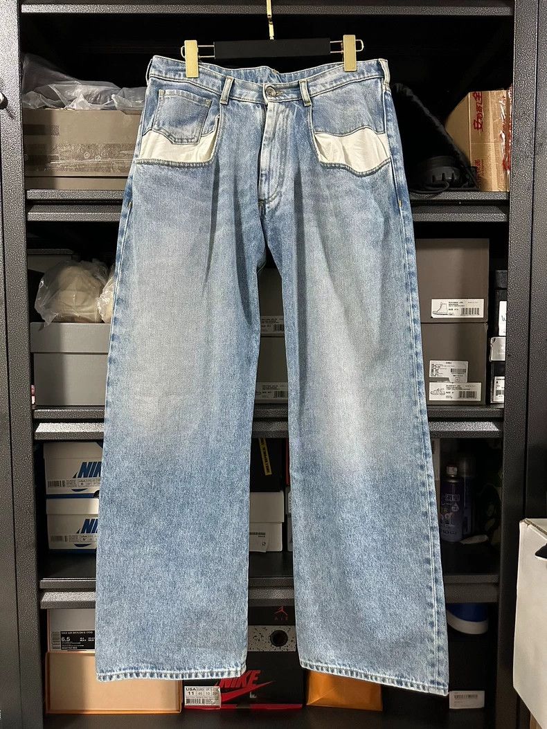 Maison Margiela Maison Margiela Deconstructed stitching low-waisted pockets Size 27" / US 4 / IT 40 - 1 Thumbnail
