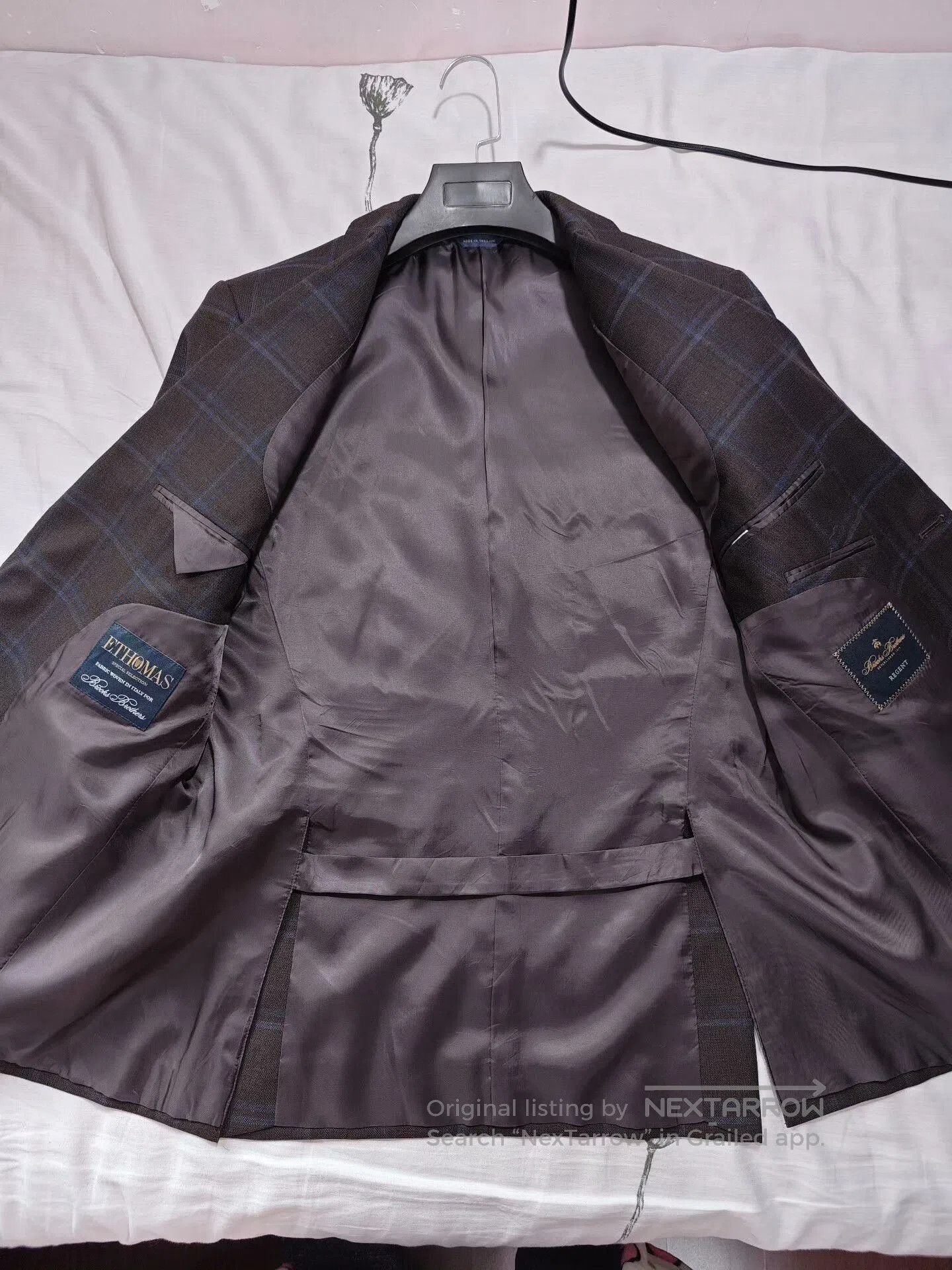 Brooks Brothers Brooks Brothers E. Thomas Wool Suit. Size US M / EU 48-50 / 2 - 7 Thumbnail