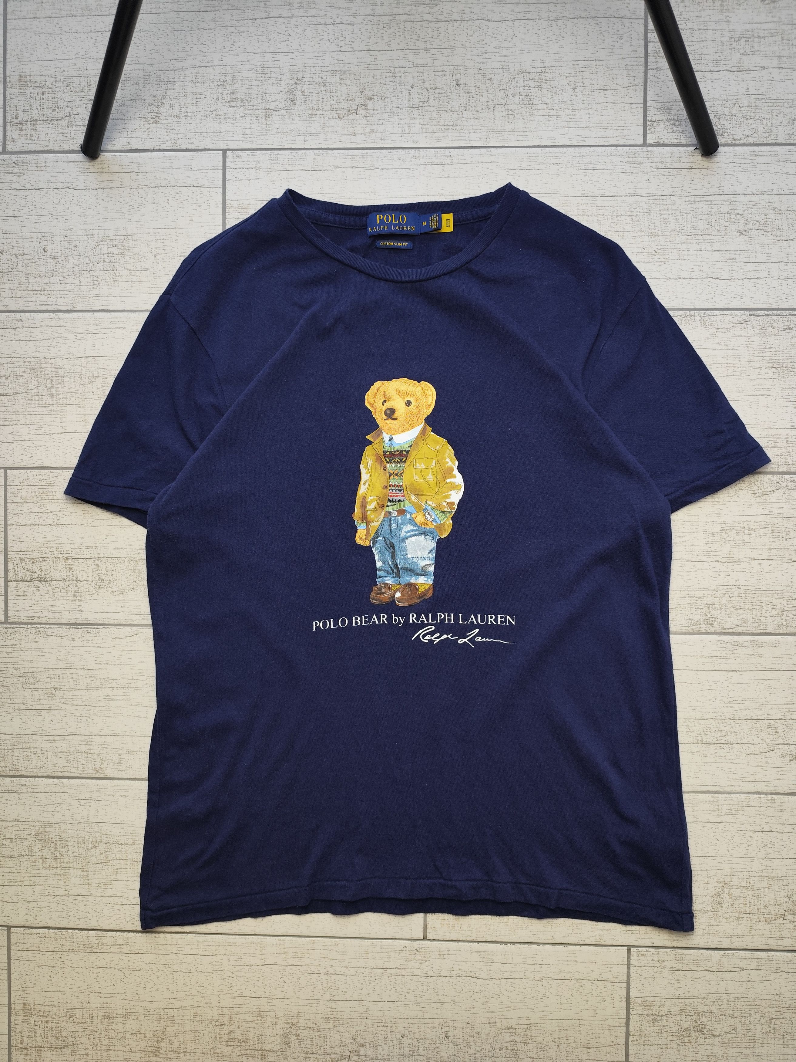 Polo Ralph Lauren × Ralph Lauren × Vintage Vintage streetwear y2k Polo Ralph Lauren Bear t-shirt Size US M / EU 48-50 / 2 - 1 Thumbnail