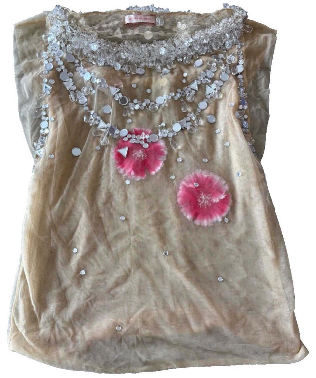 Matthew Williamson MATTHEW WILLIAMSON- One-of-a-kind beaded, embroidered halter Size XS / US 0-2 / IT 36-38 - 5 Thumbnail