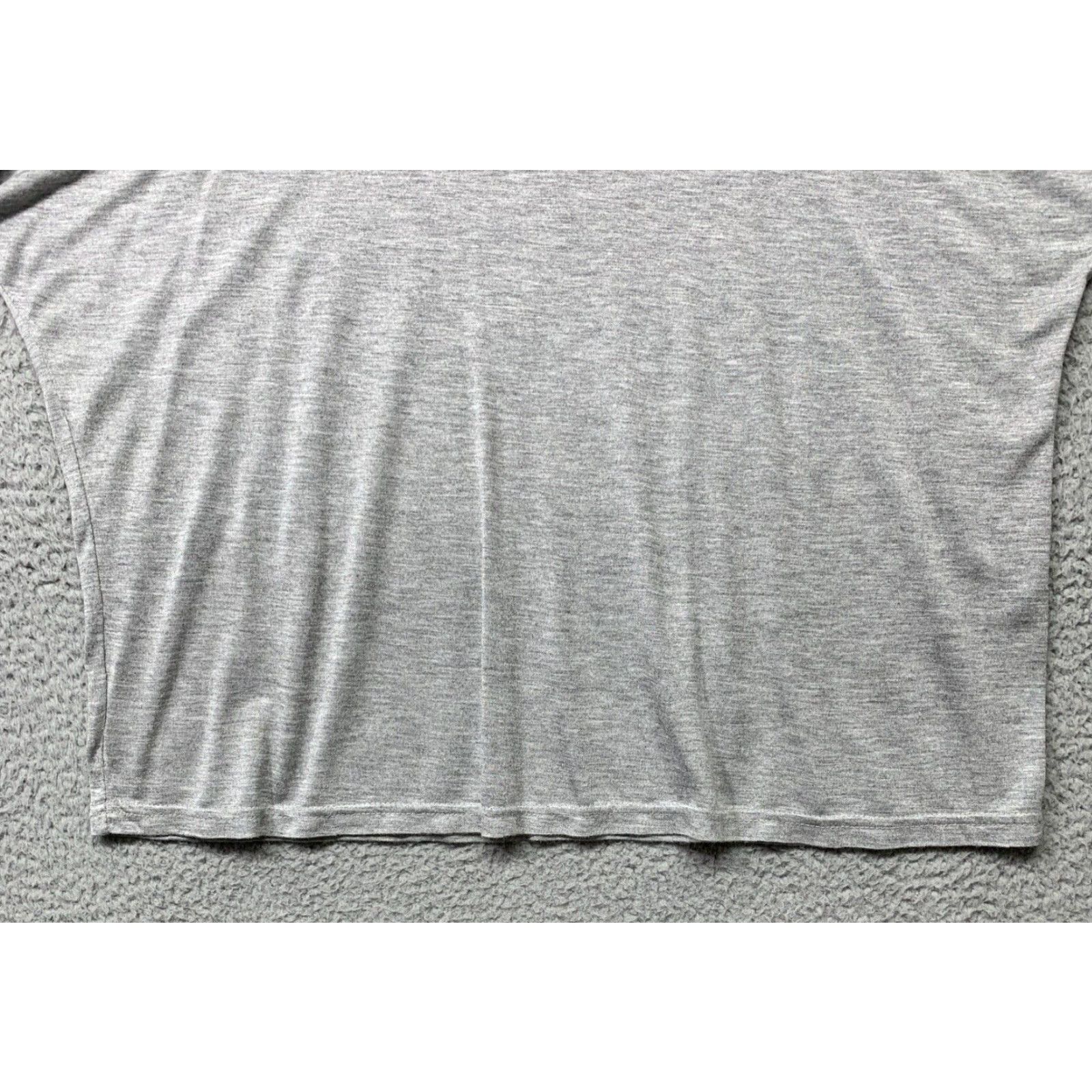 Vintage NEW Kendall & Kylie Cropped T-Shirt Jr. Misses Large Lt Gray Lightweight NWOT Womens/Men? Size L / US 10 / IT 46 - 6 Thumbnail