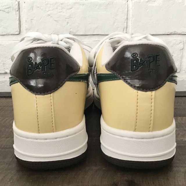 Bape × Kaws × Nigo KAWS CHOMPERS BAPE STA Patent Leather Sneakers APE NIGO Size US 9.5 / EU 42-43 - 5 Thumbnail