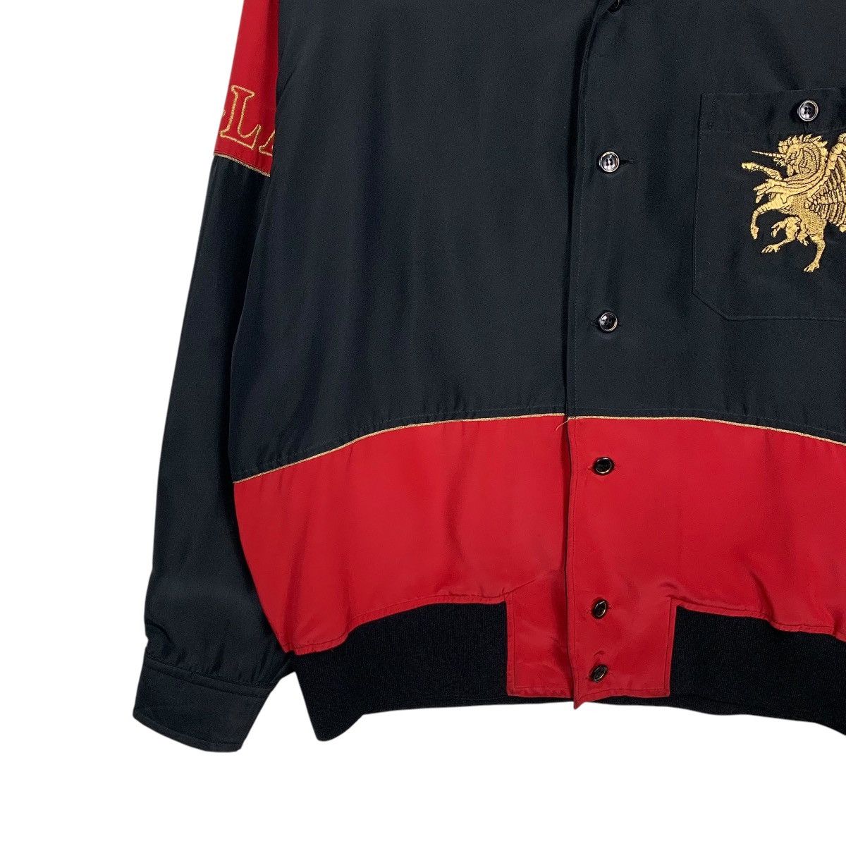 Japanese Brand NEW ENGLAND Embroidery Big Logo Button Jacket #2035-C88 Size US L / EU 52-54 / 3 - 5 Thumbnail